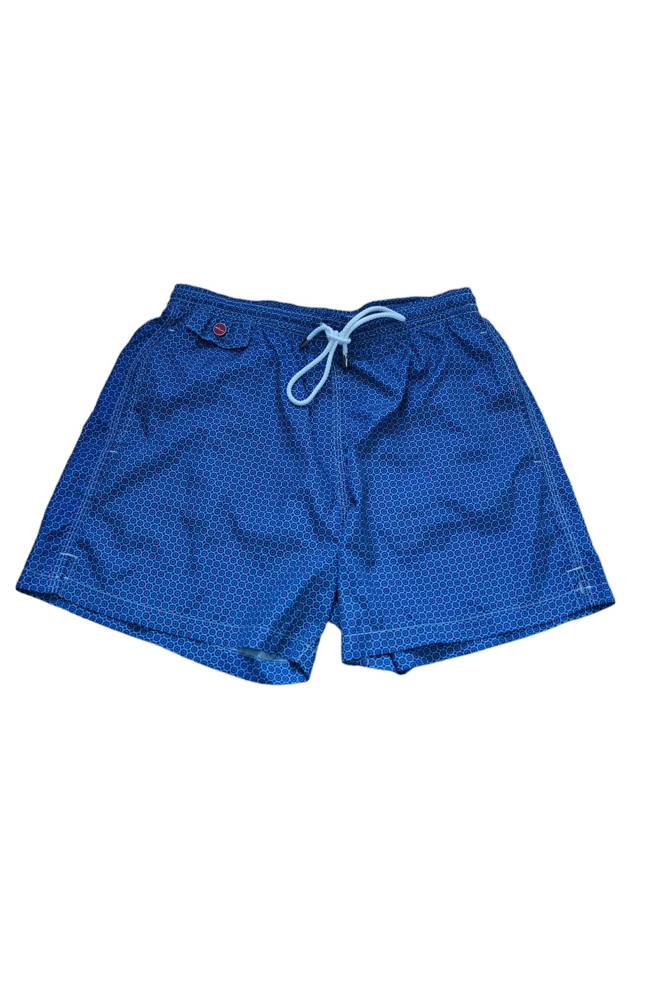 Kiton short de bain bleu