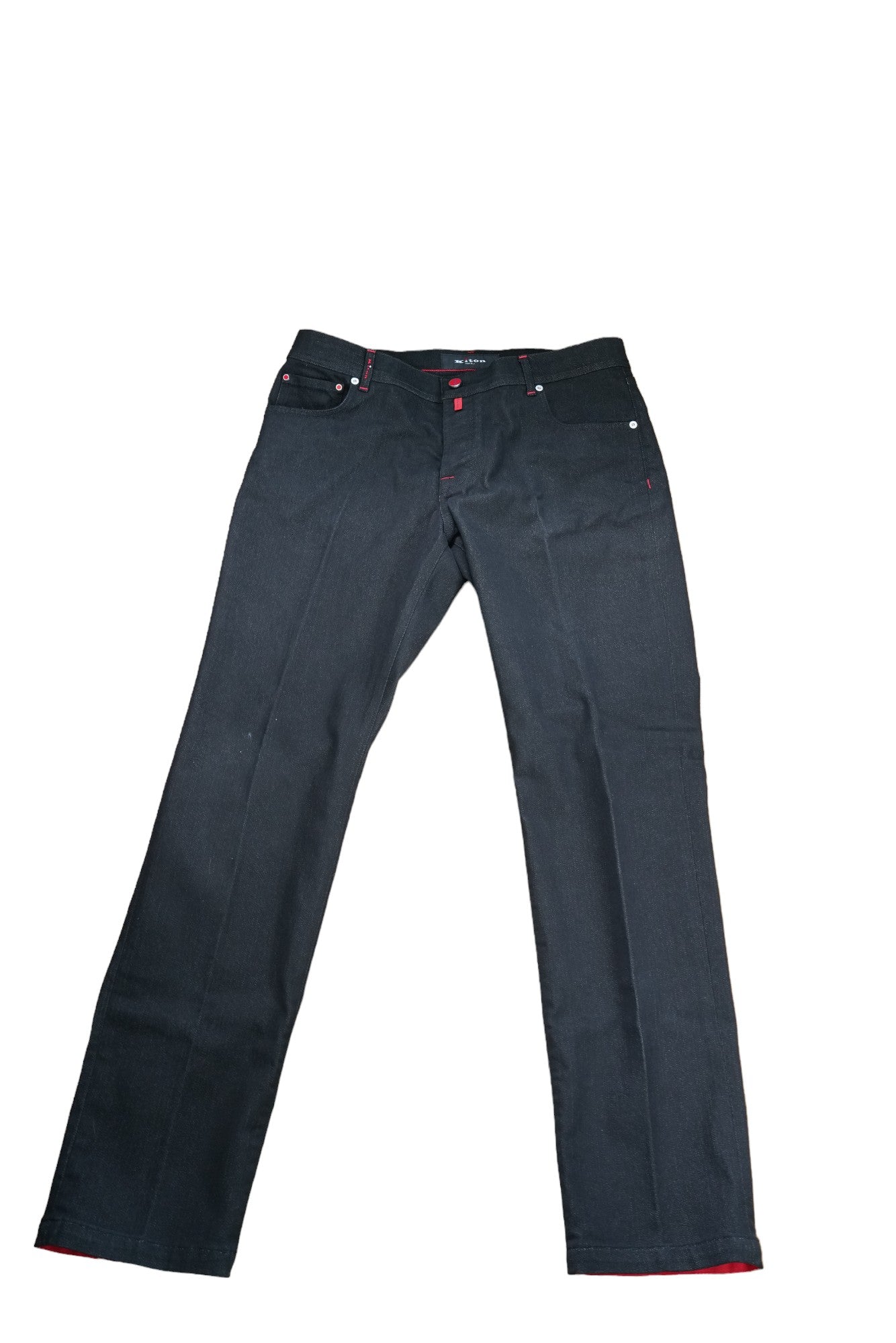 Kiton Jeans noir Japan Kurabo Denim