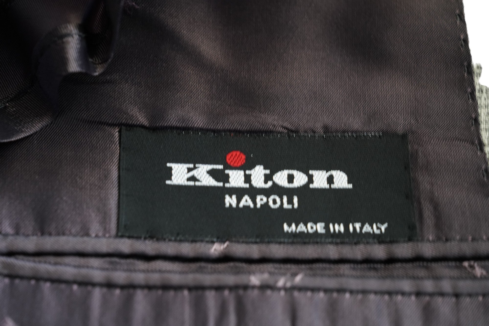 Kiton Veste Blazer Cachemire/Soie Gris Veste courte d'été