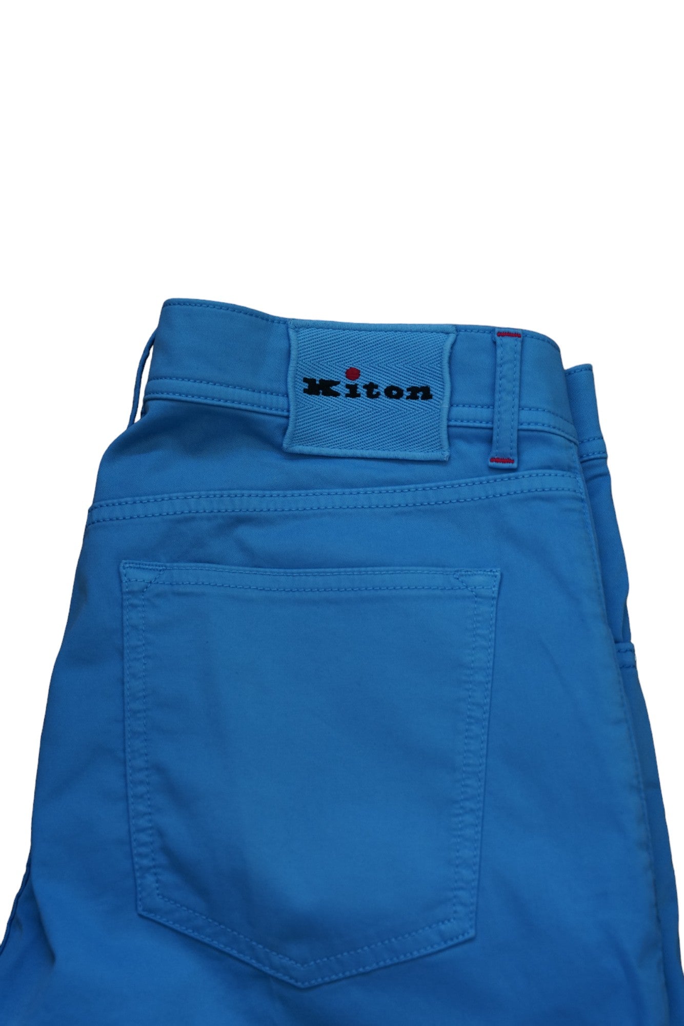 Kiton pantalon chino bleu 50 (34) été nouveau
