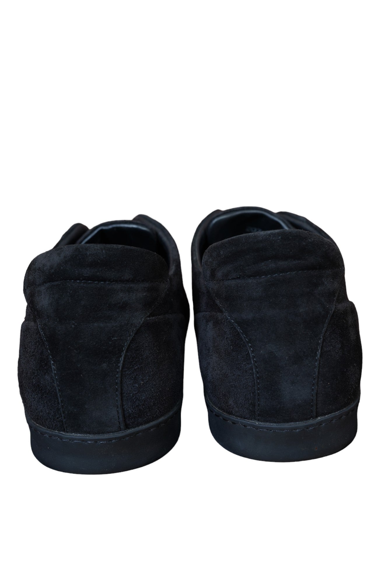 Stefano Ricci Baskets en daim 44 nouveau noir Adler Slip on
