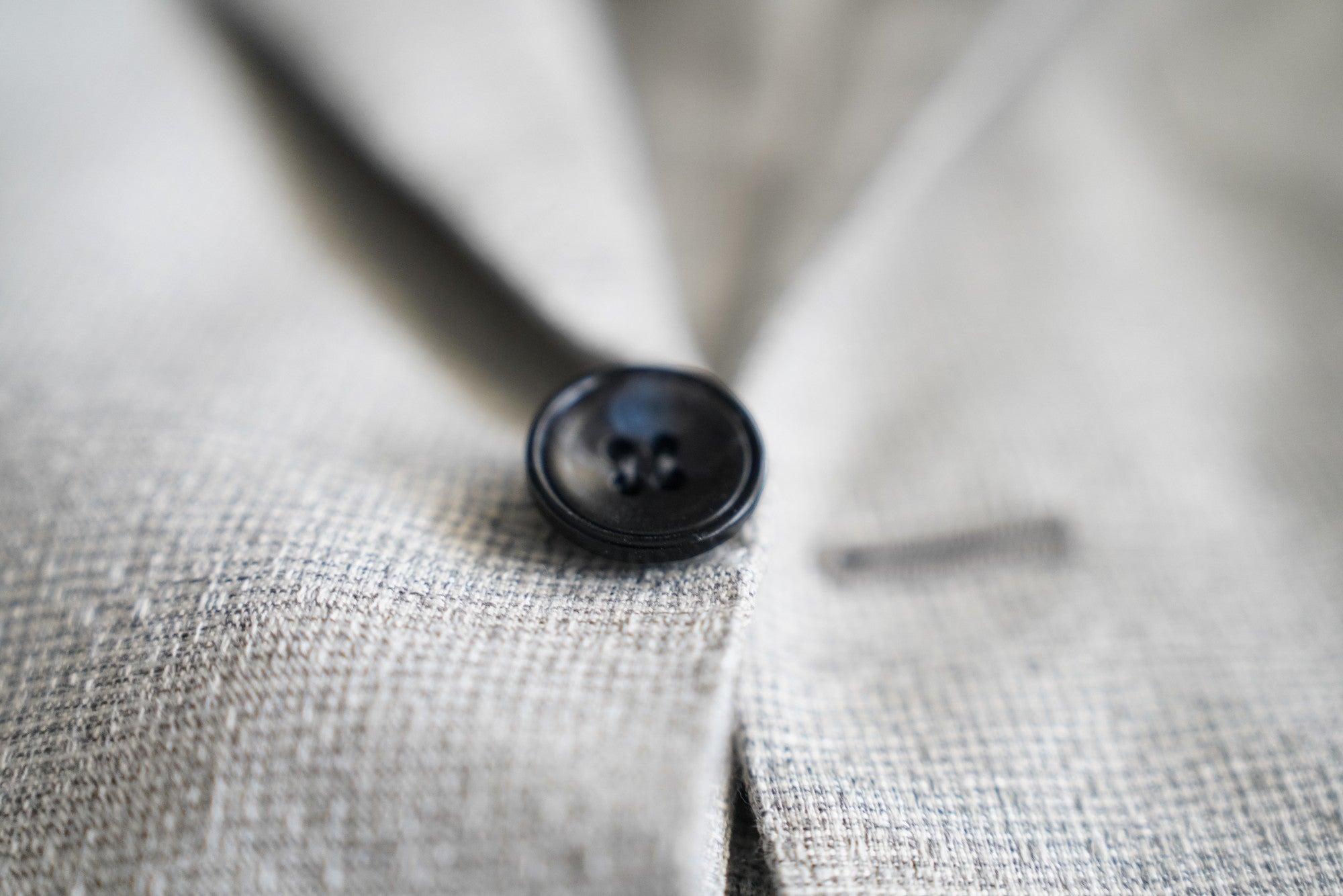 Kiton Veste Blazer Cachemire/Soie Gris Veste courte d'été