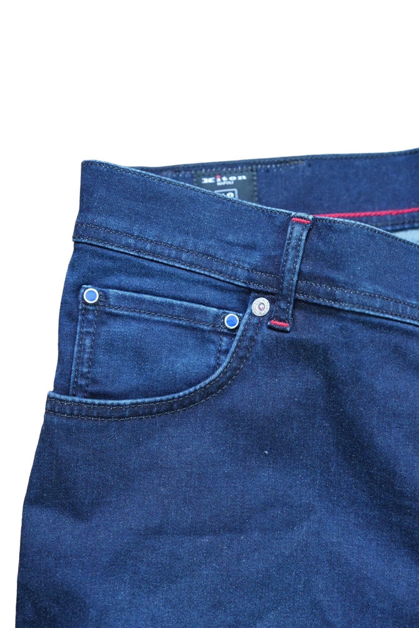 Kiton Jeans bleu Japan Denim