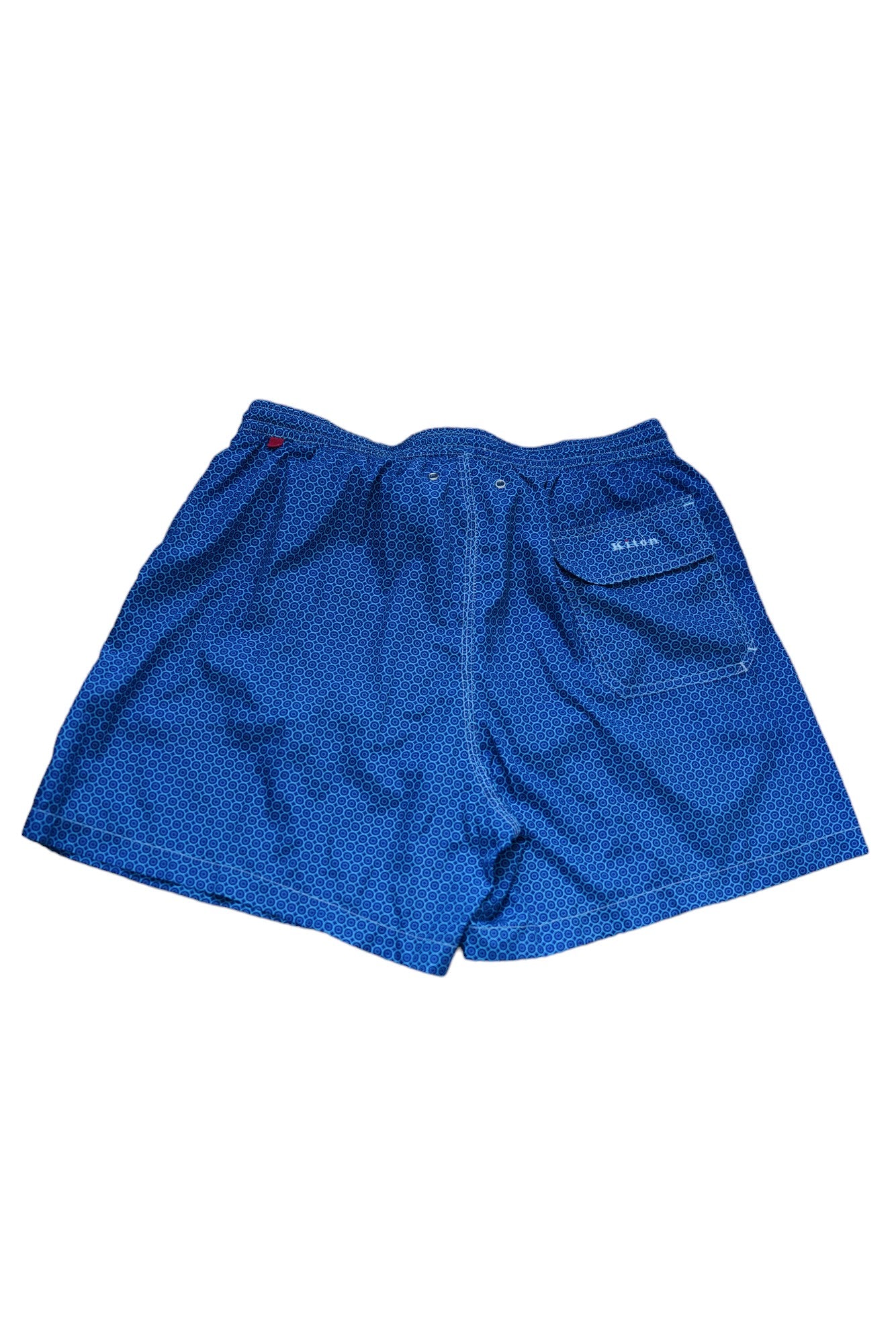 Kiton short de bain bleu