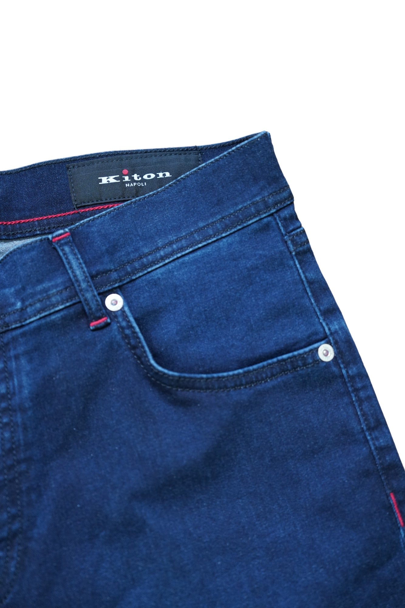 Kiton Jeans bleu Japan Denim
