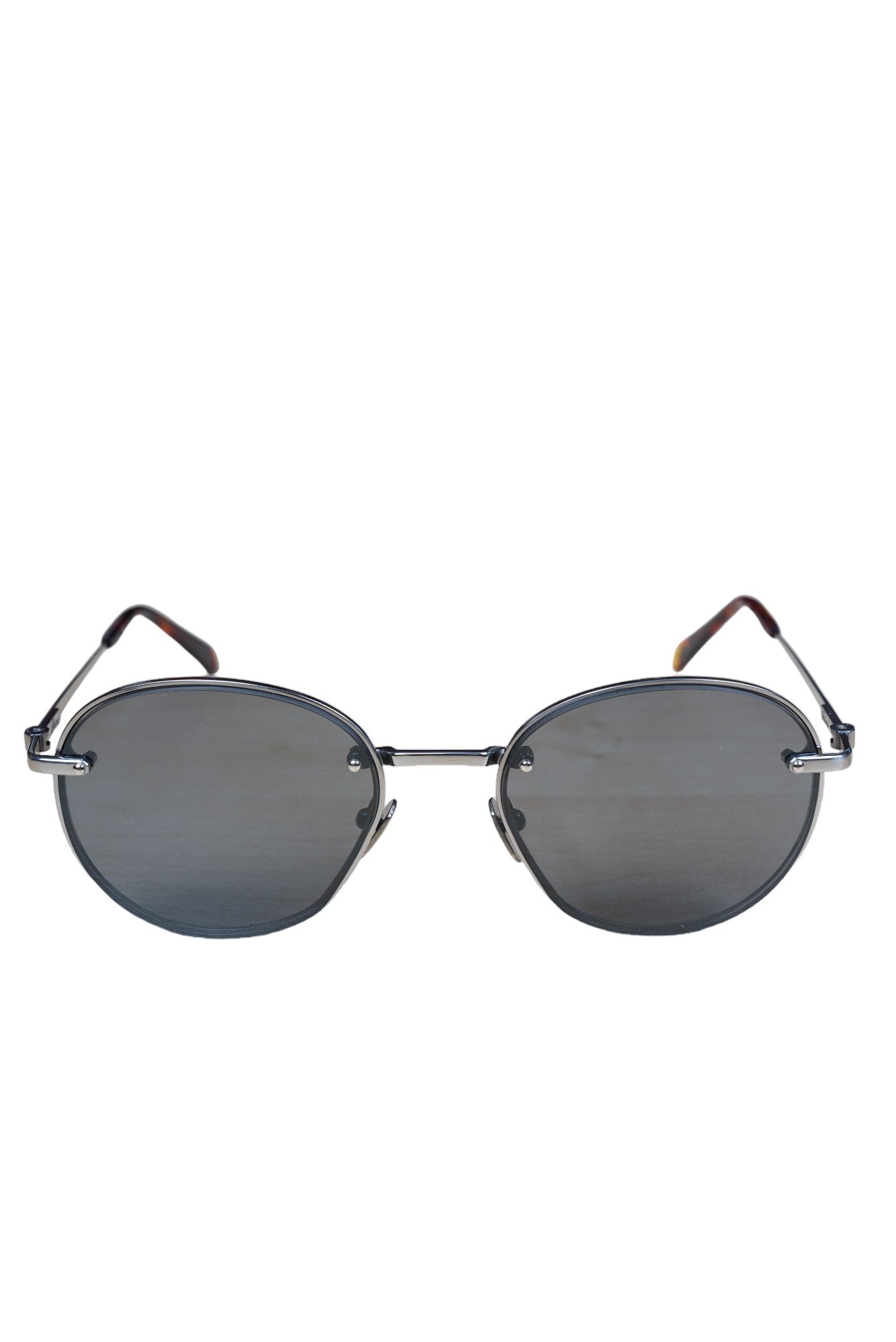 Brioni Lunettes de soleil BR 0042S argent titane