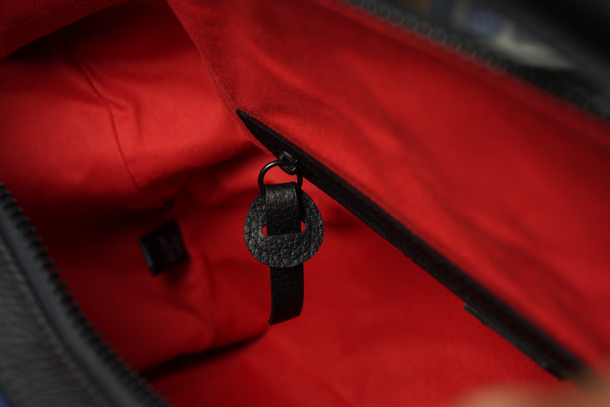 Kiton sac de voyage sac à bandoulière nouveau nylon cuir bleu Weekender