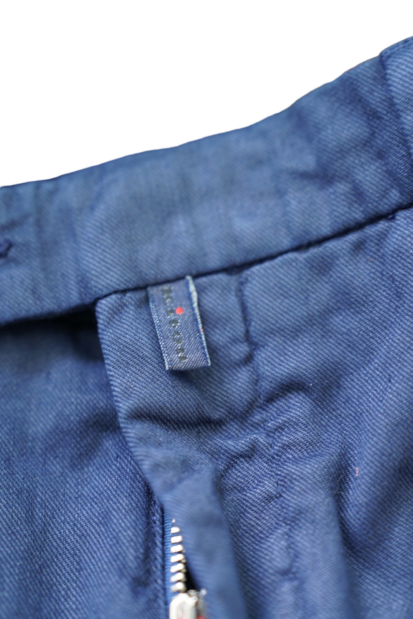 Kiton pantalon chino bleu 50 (34) mélange de lin nouvel été