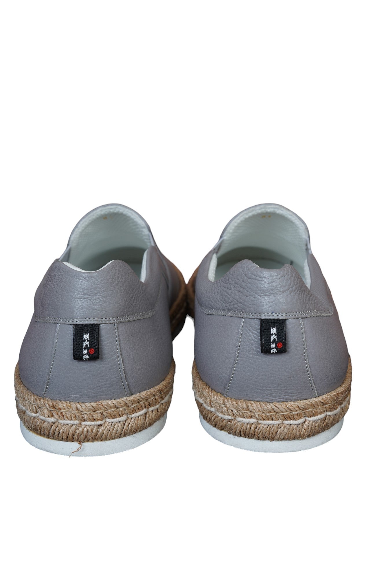Kiton Slipper Chaussures 8.5 nouveau Espadrilles Cuir 42/42.5
