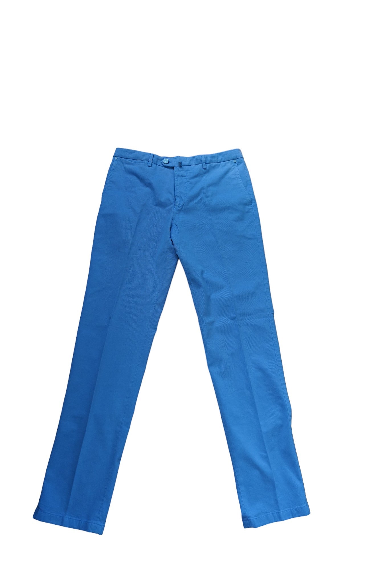 Kiton Chino-Hose Lycocell-Baumwolljeans blau