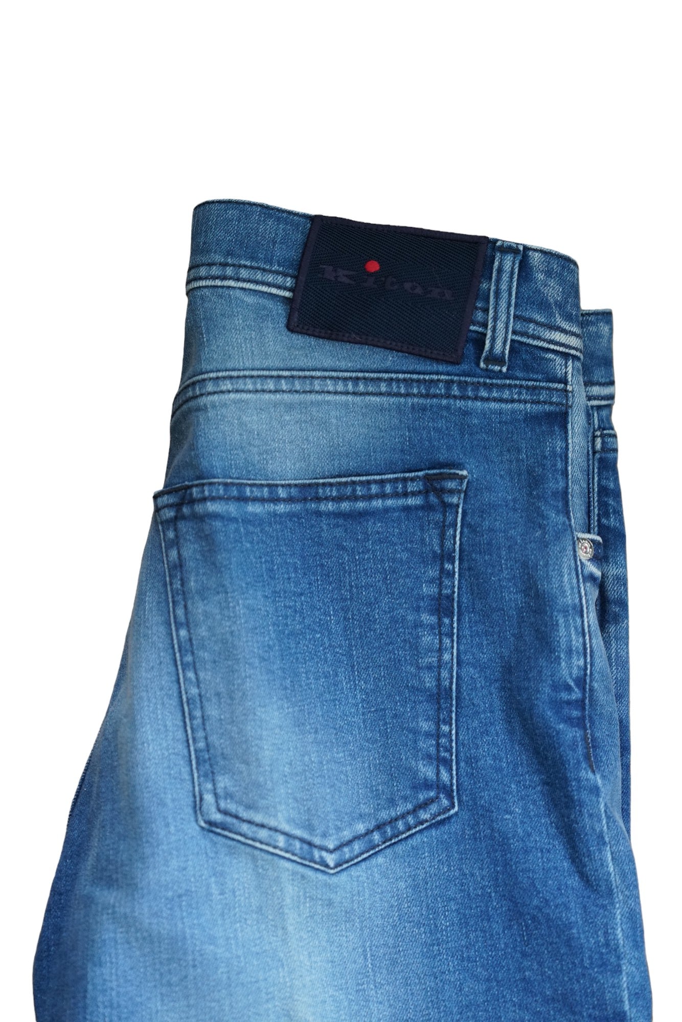 Kiton Jeans bleu Japan Denim