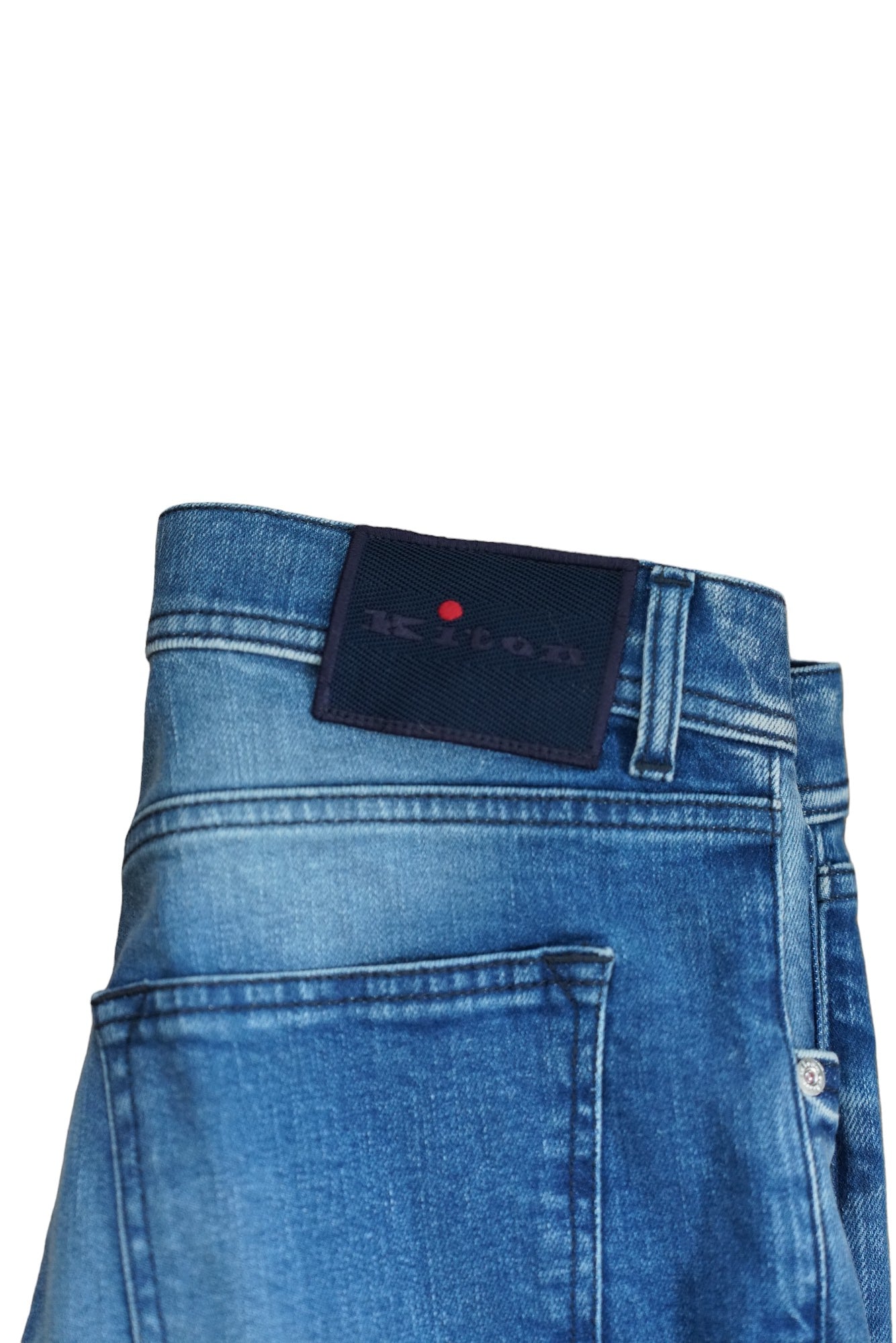 Kiton Jeans bleu Japan Denim