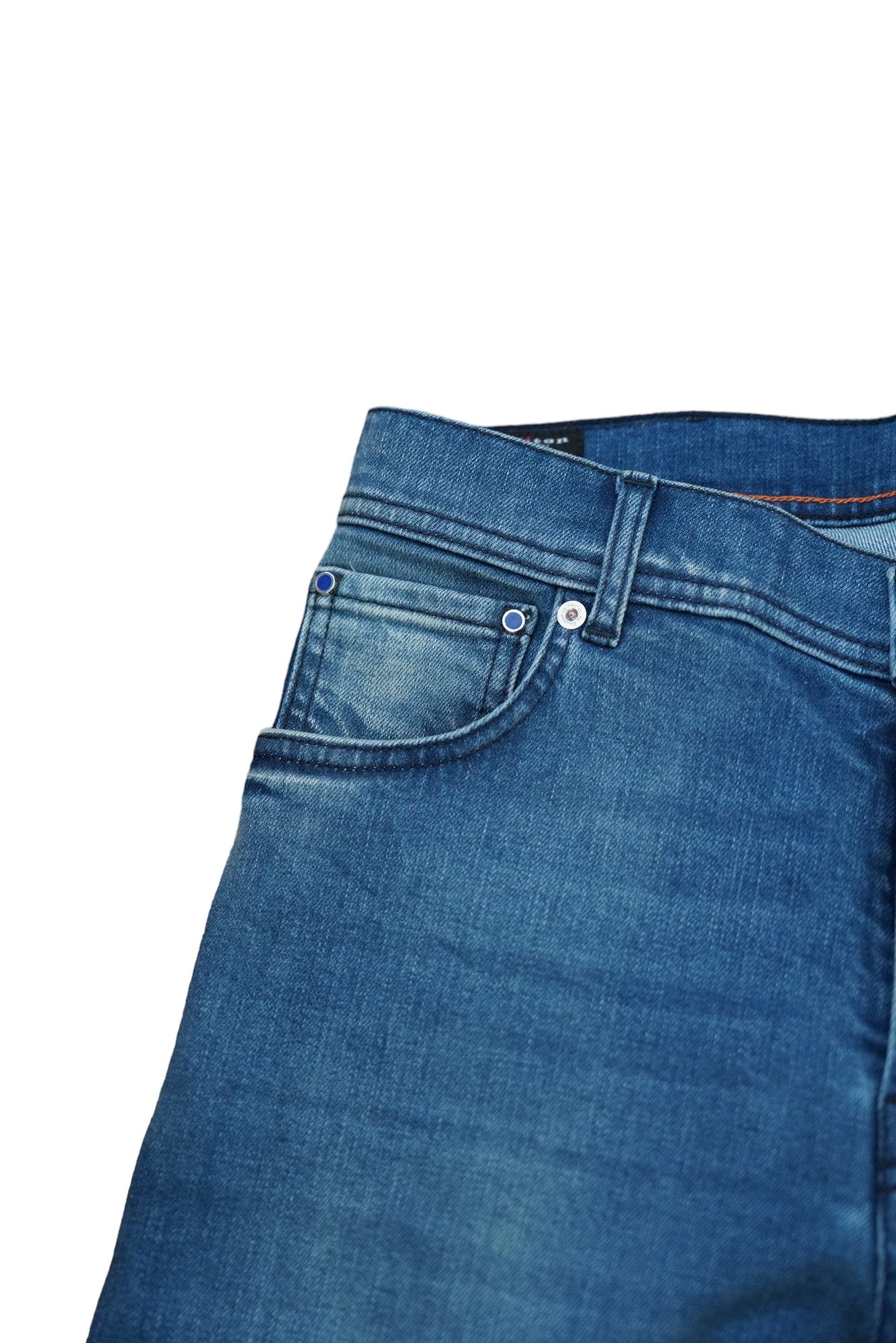 Kiton Jeans bleu Japan Denim