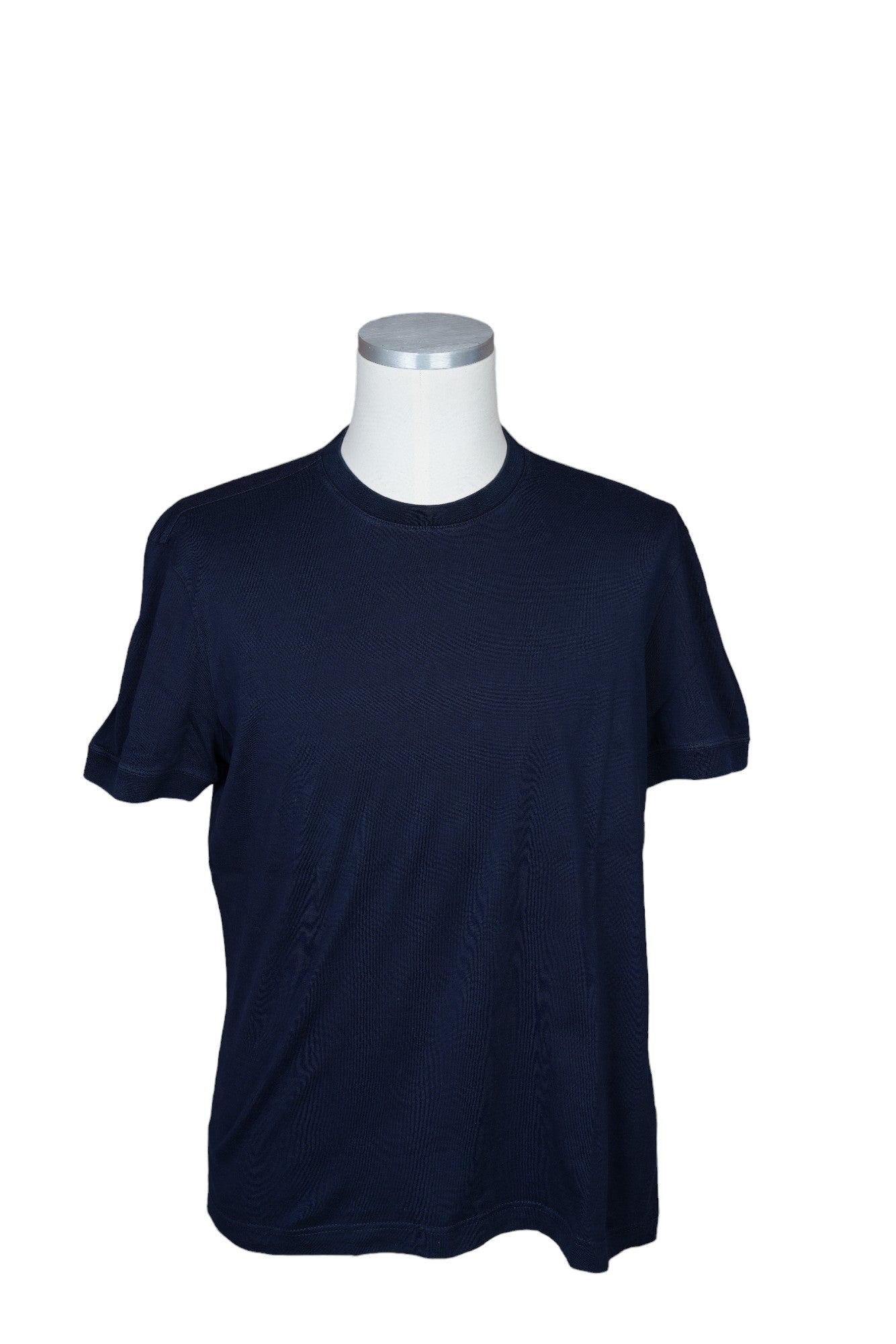 Kiton KNT T-shirt Navy coton lavé