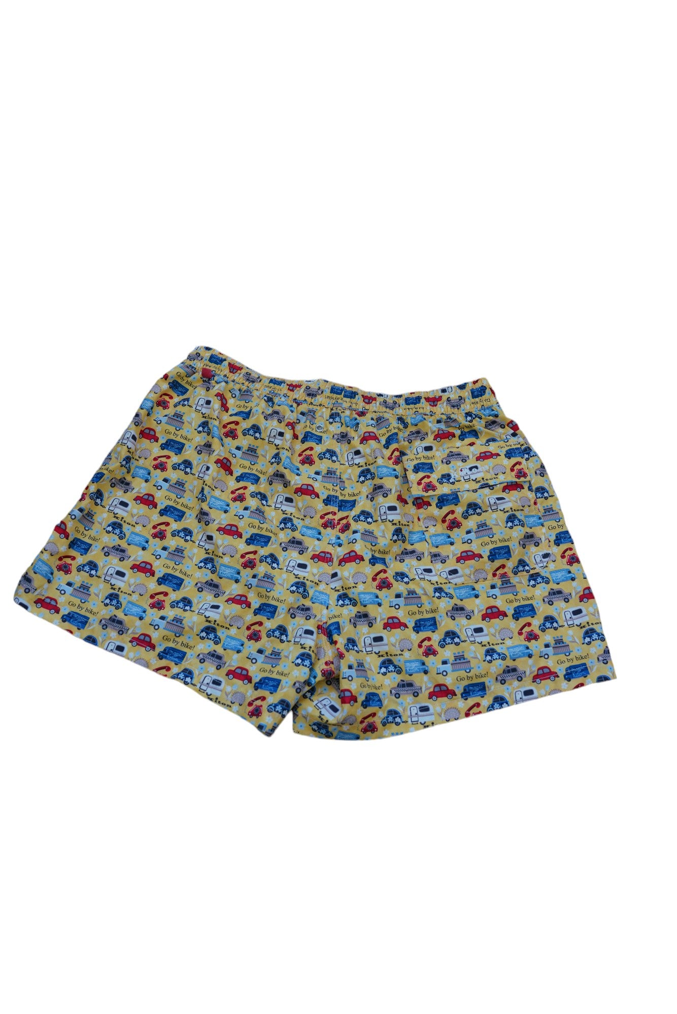 Kiton short/maillot de bain jaune