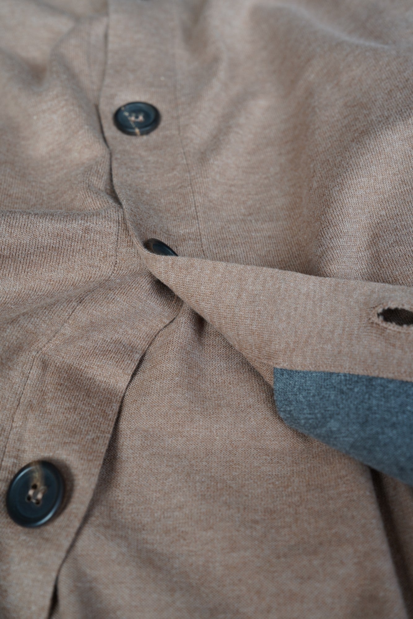 Brunello Cucinelli Cardigan marron coton