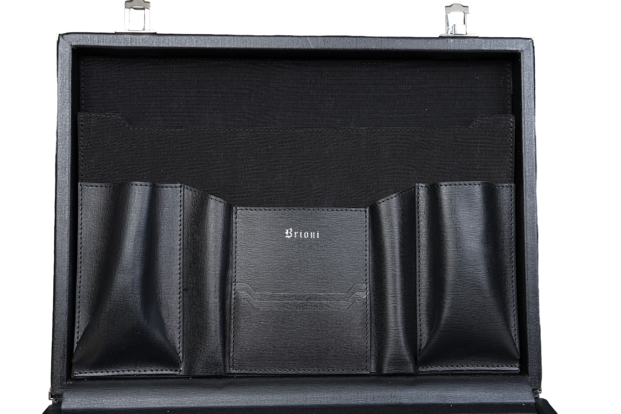 Brioni Porte-documents Sac en cuir