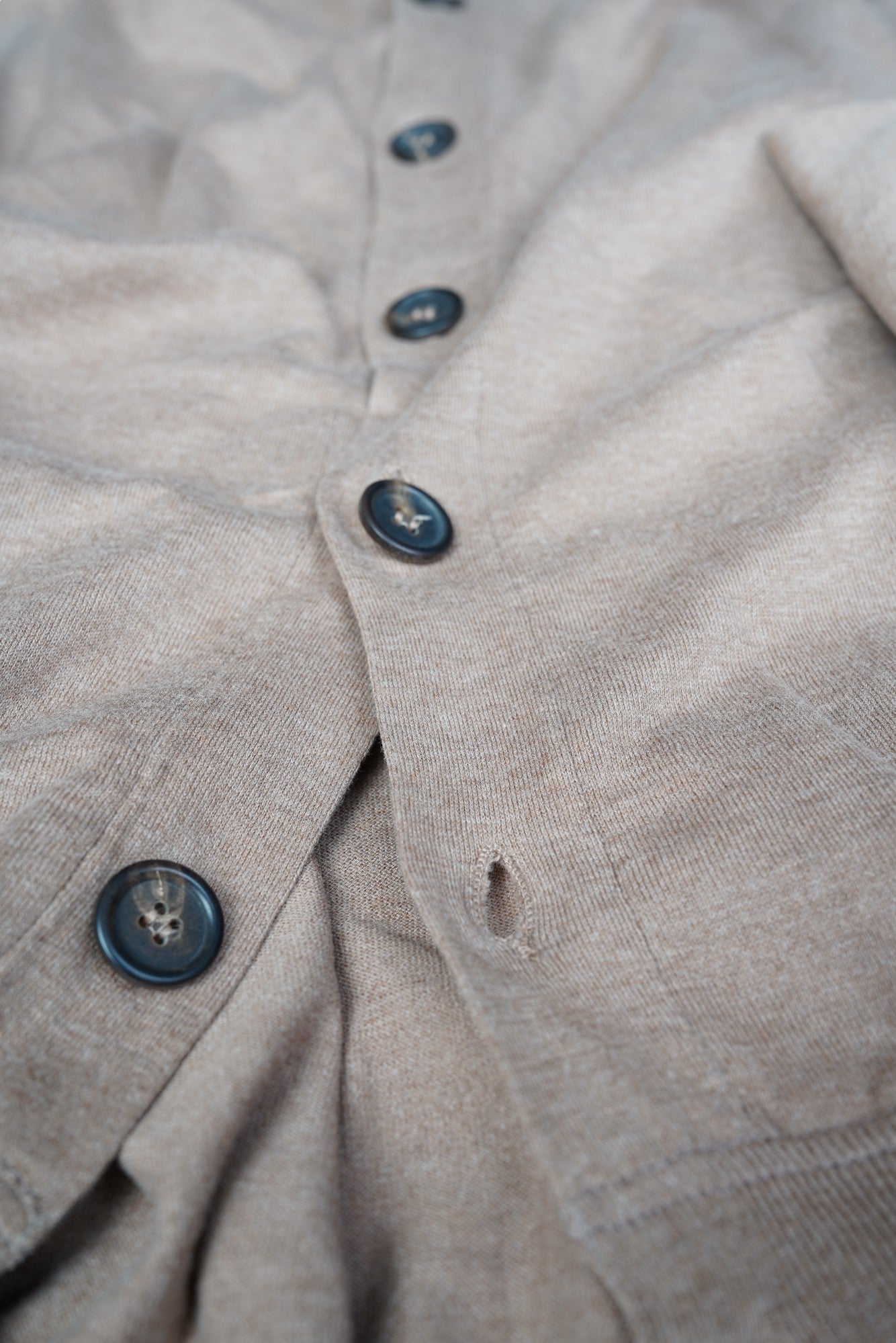 Brunello Cucinelli Cardigan marron coton