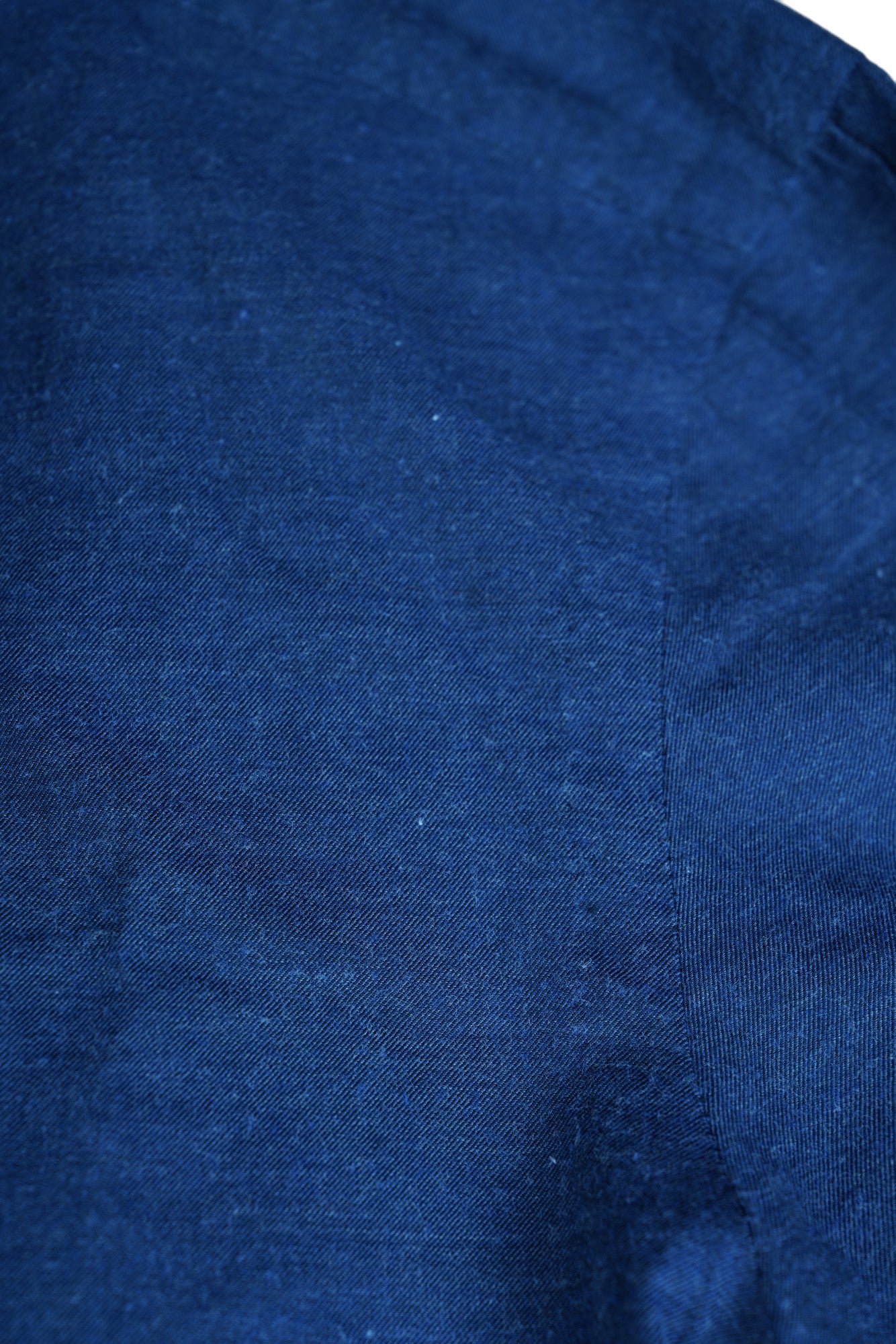 Kiton shirt dark blue New Tailored Handmade M Slim