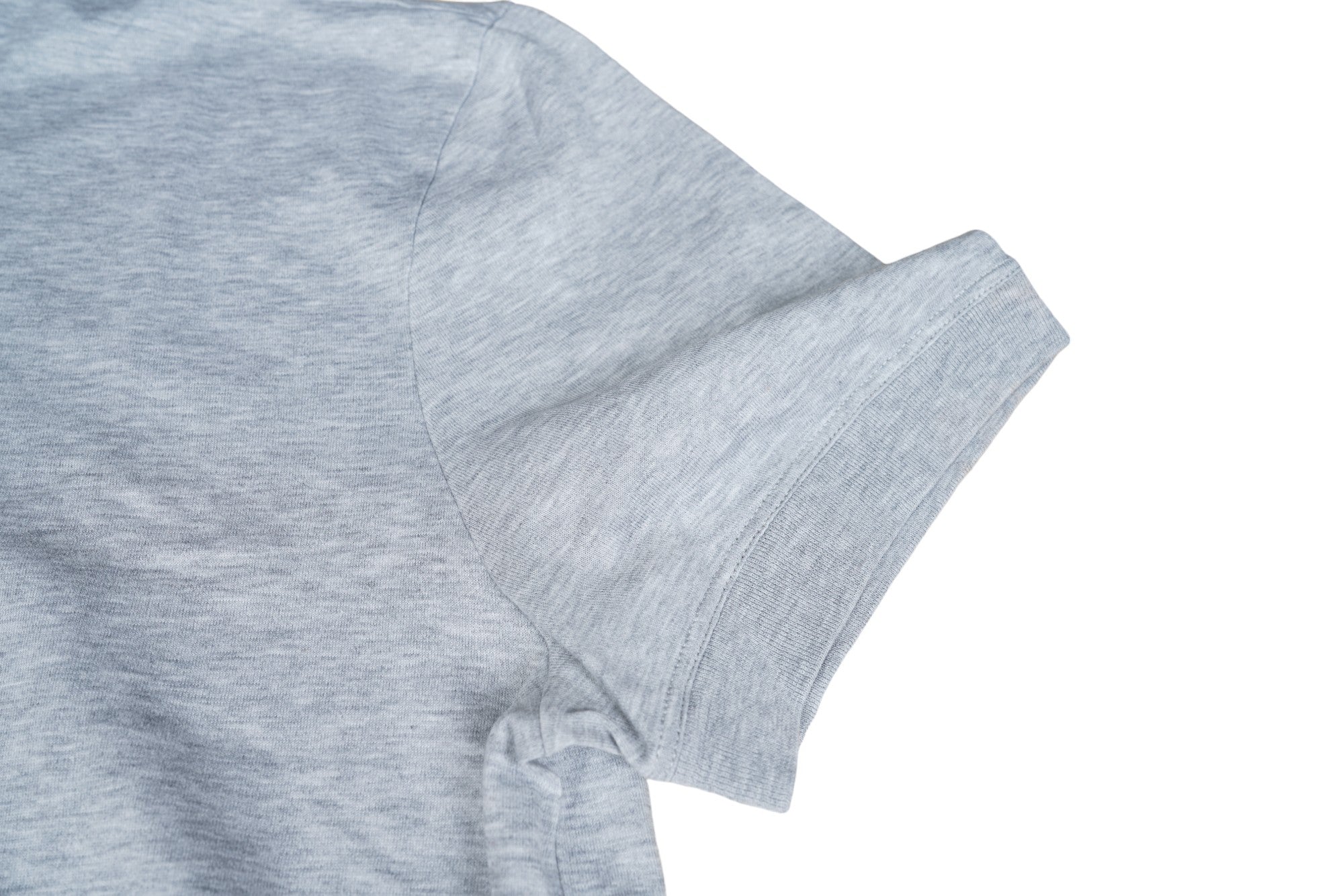 Kiton KNT T-shirt gris chiné coton lavé