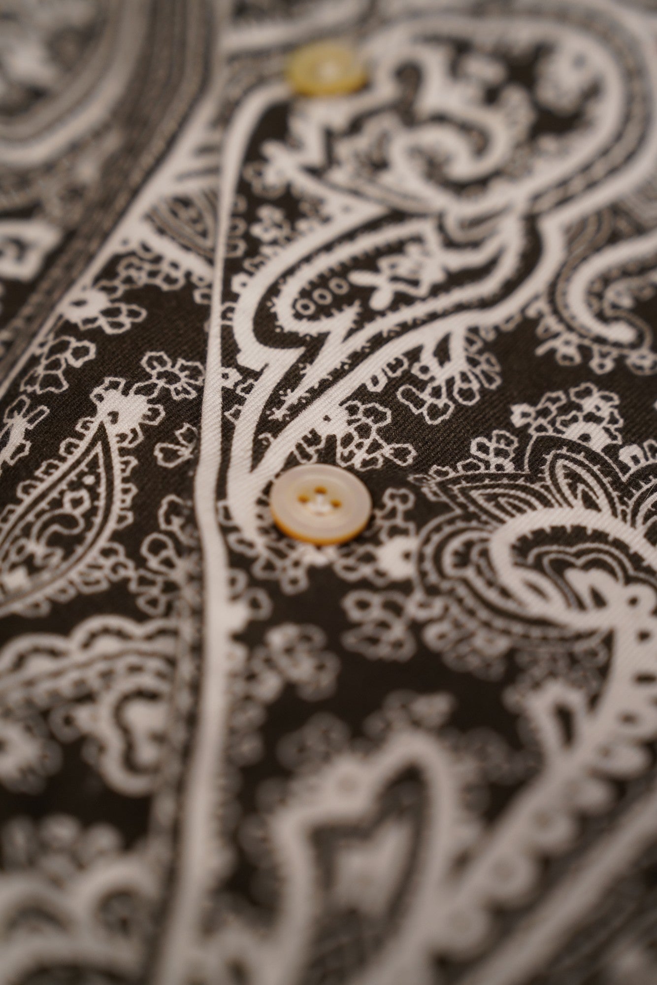 Kiton chemise motif paisley fait main 39