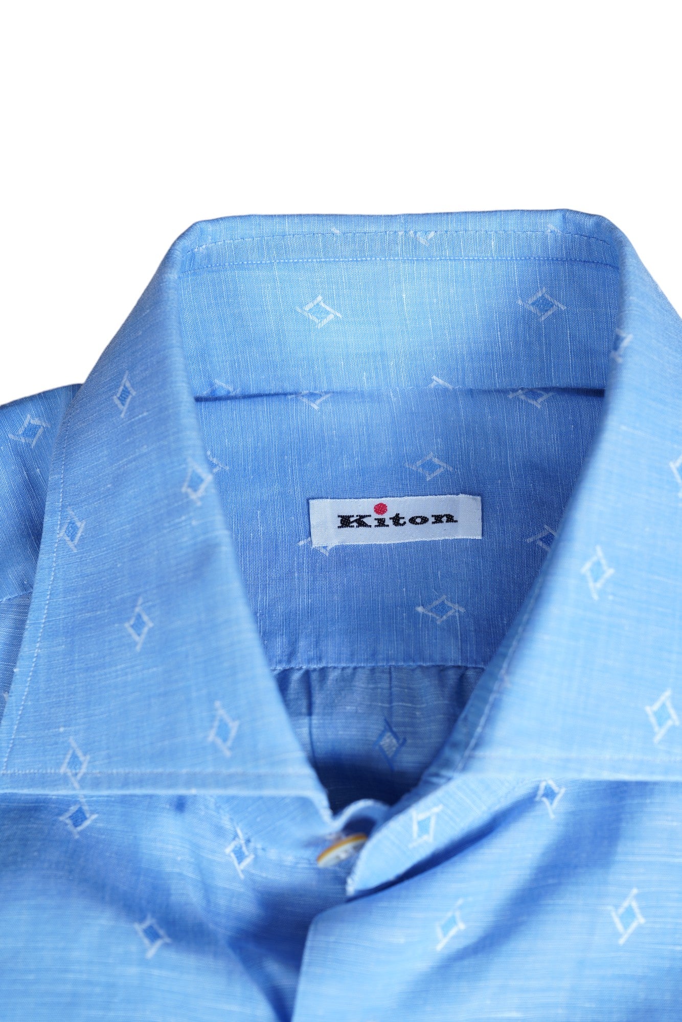 Chemise Kiton Carreaux Nouveau Sur Mesure Fait Main M Slim