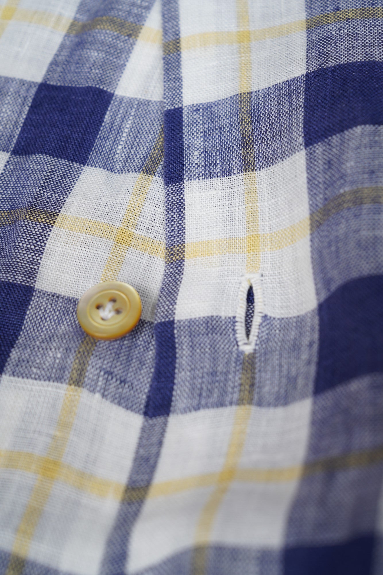 Kiton Chemise Lin Nouveau Sur Mesure Fait Main L Slim