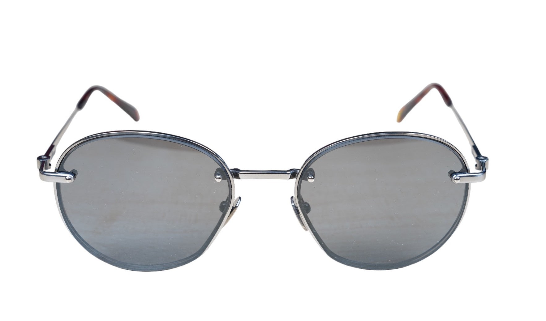Brioni Lunettes de soleil BR 0042S argent titane
