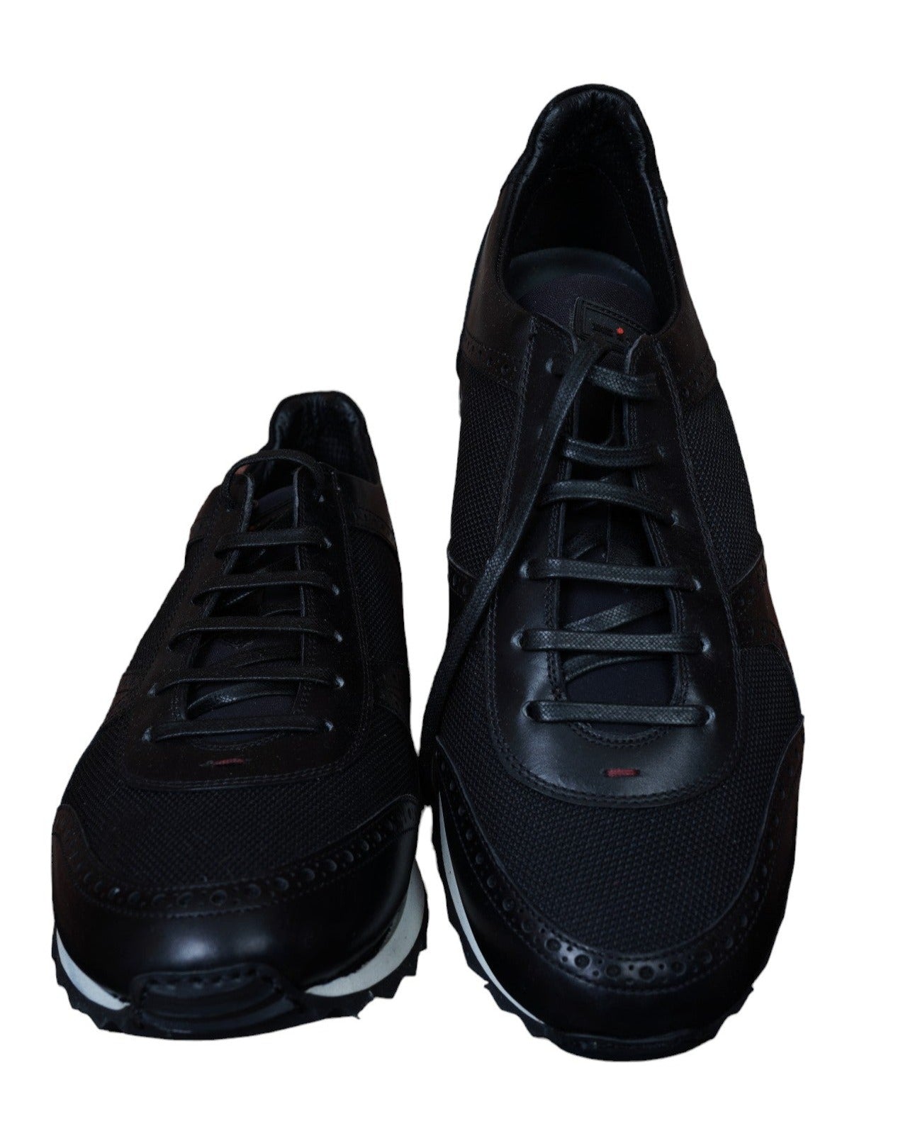 Kiton chaussures de sport cuir