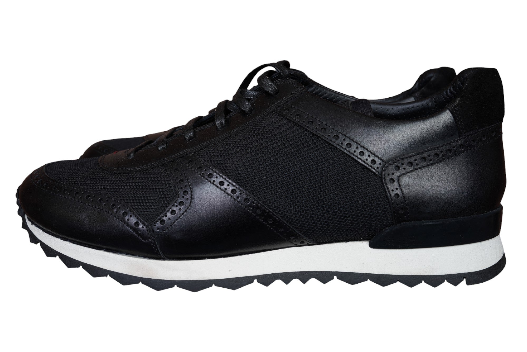 Kiton chaussures de sport cuir