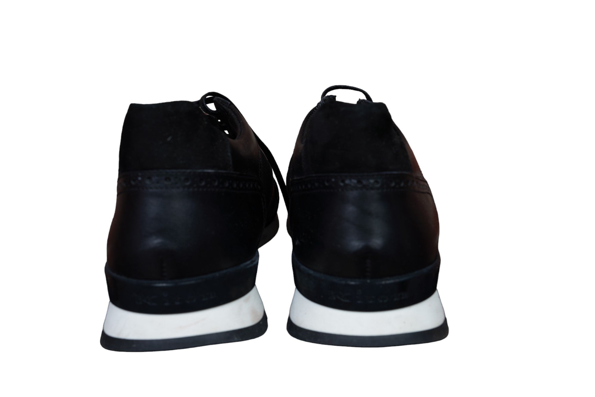 Kiton chaussures de sport cuir