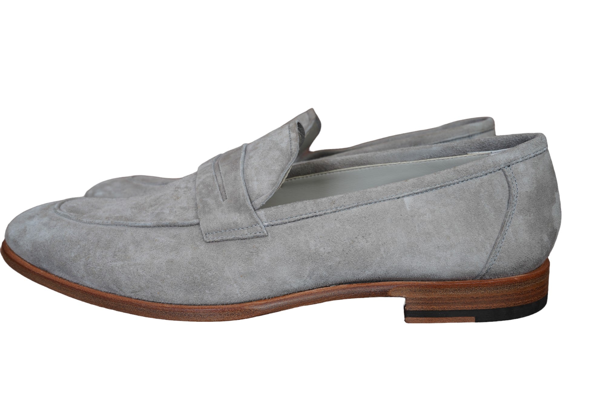 Kiton chaussure loafer daim nouveau