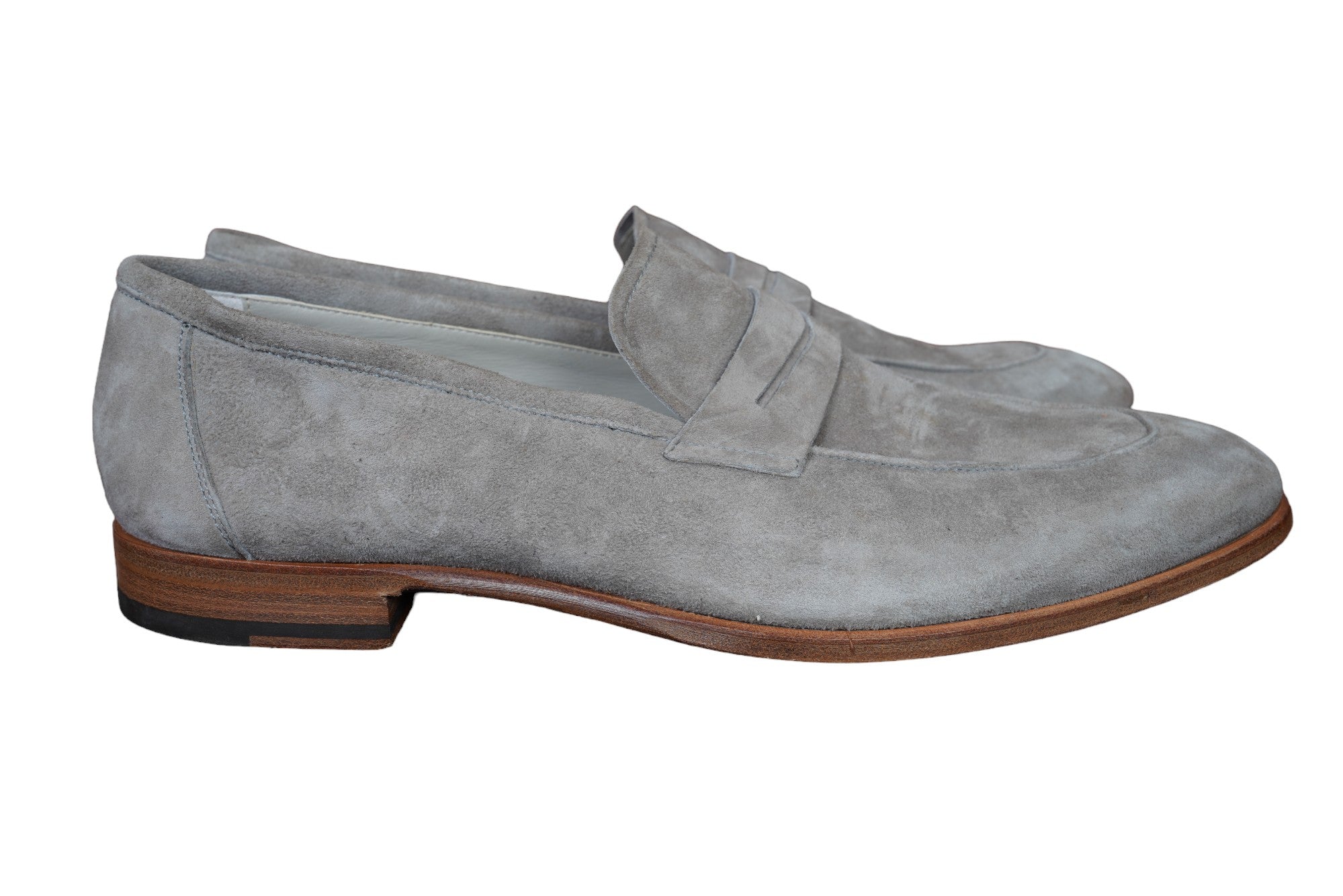 Kiton chaussure loafer daim nouveau