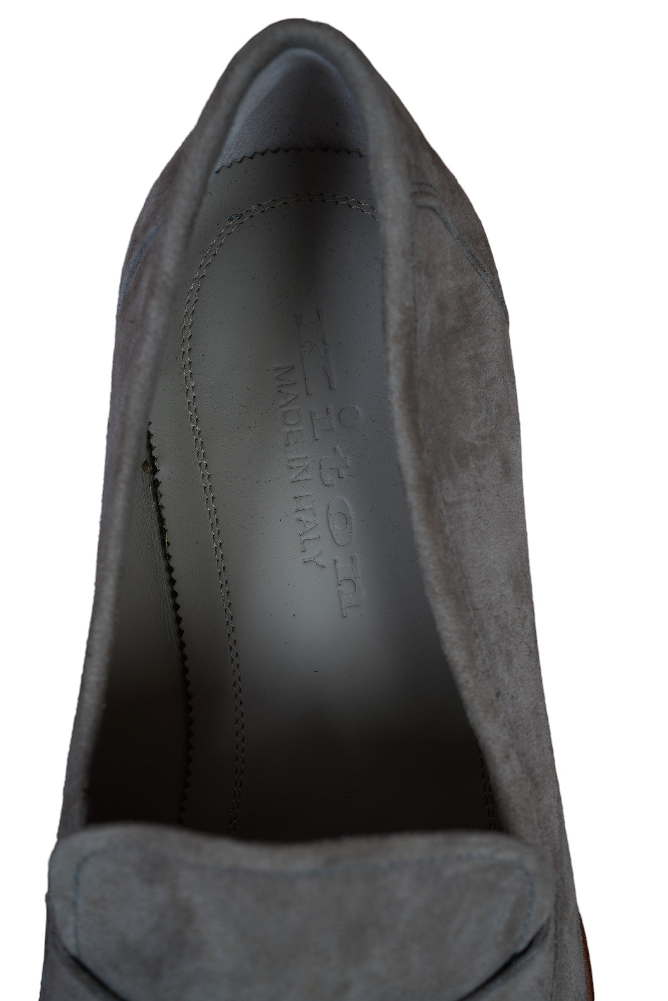 Kiton chaussure loafer daim nouveau