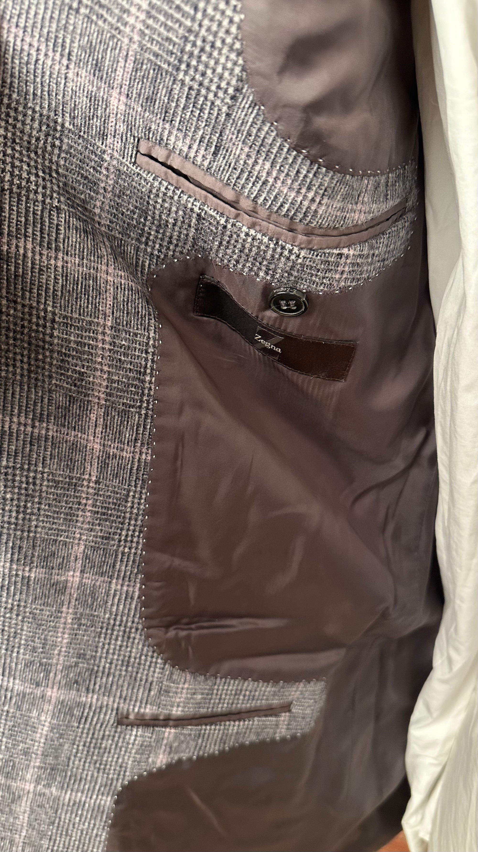 Ermenegildo Zegna Veste laine avec angora