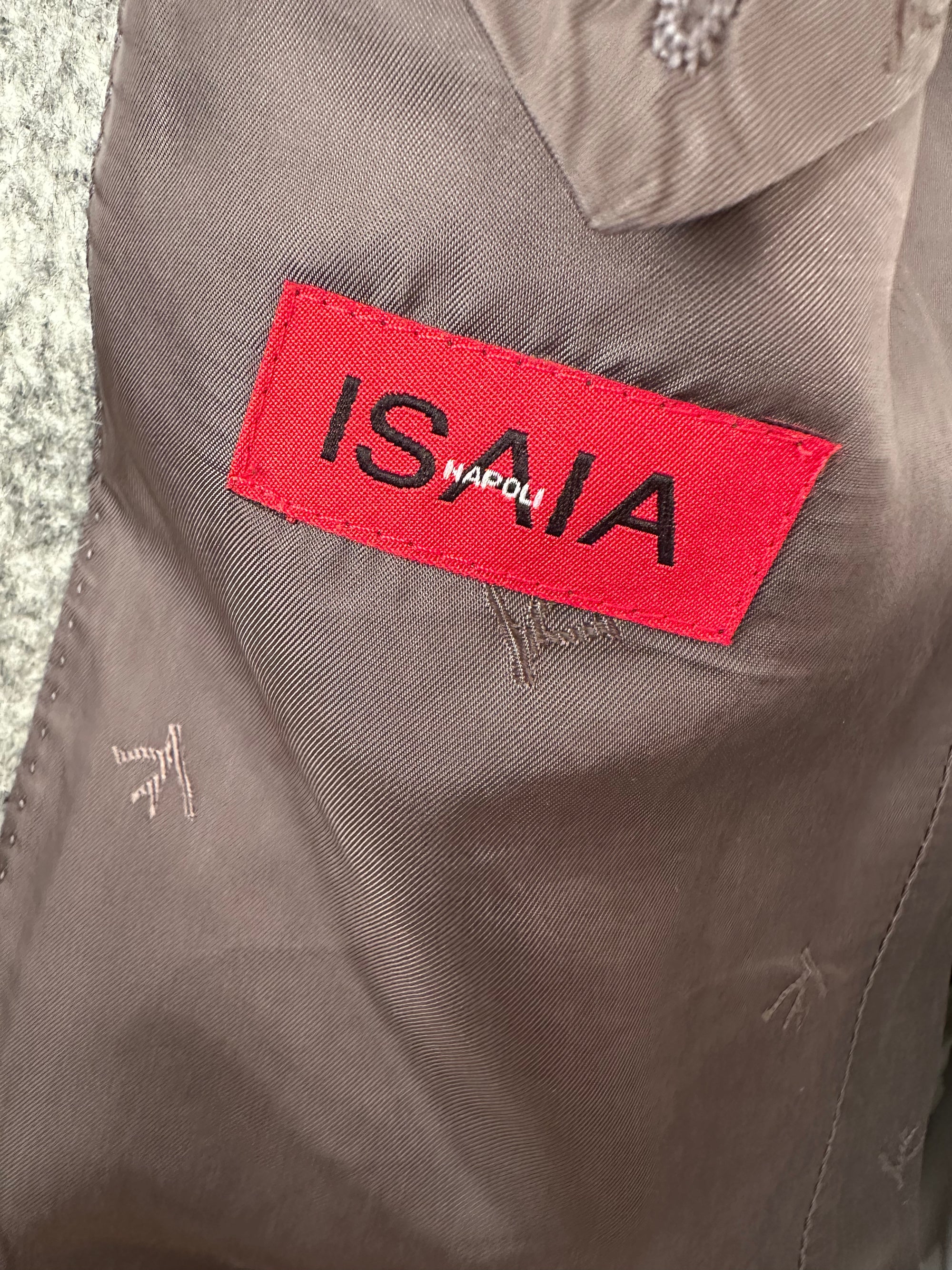 Isaia coat alpaca