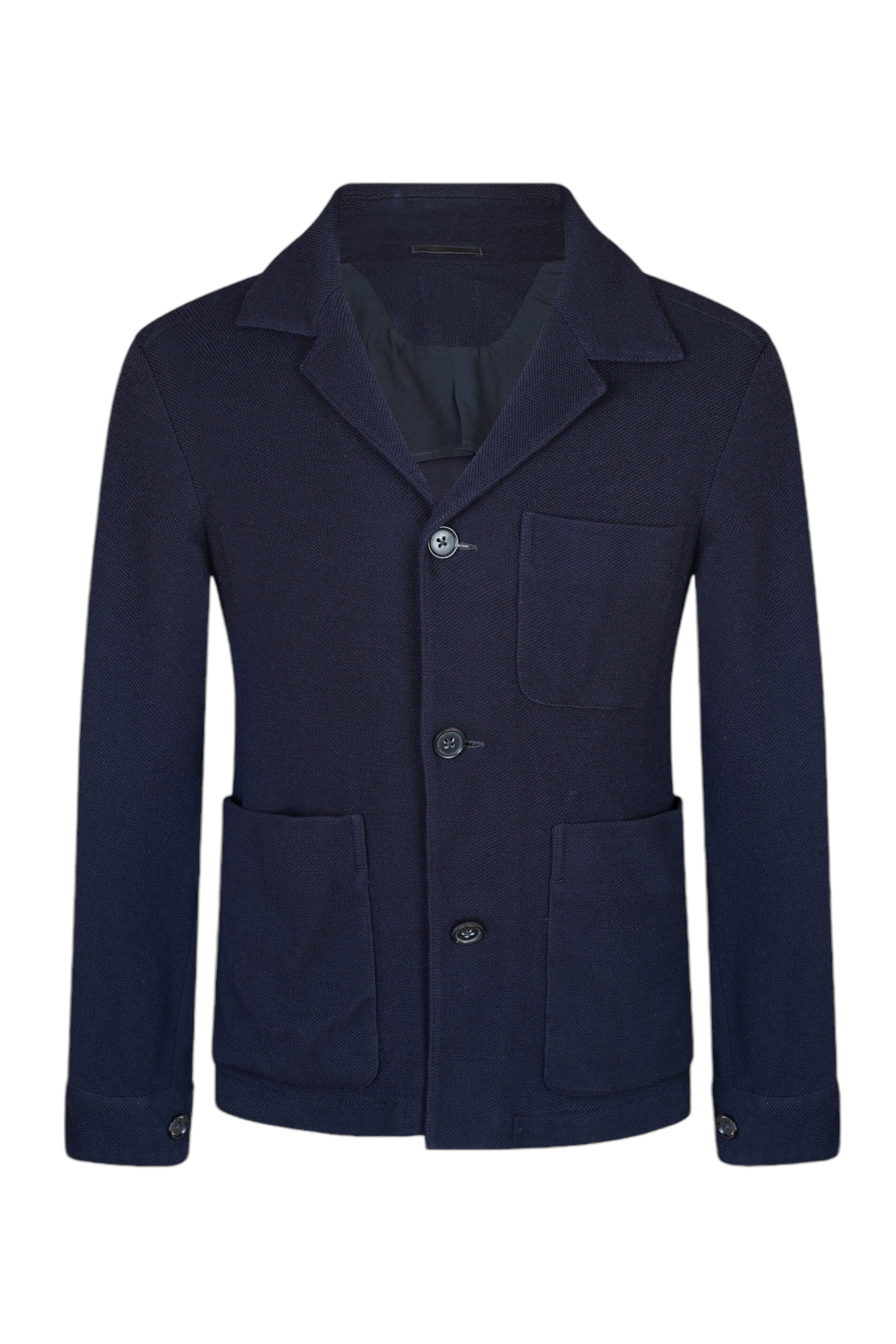 Zegna Chore Veste en jersey de laine et coton 44 (XS/S)