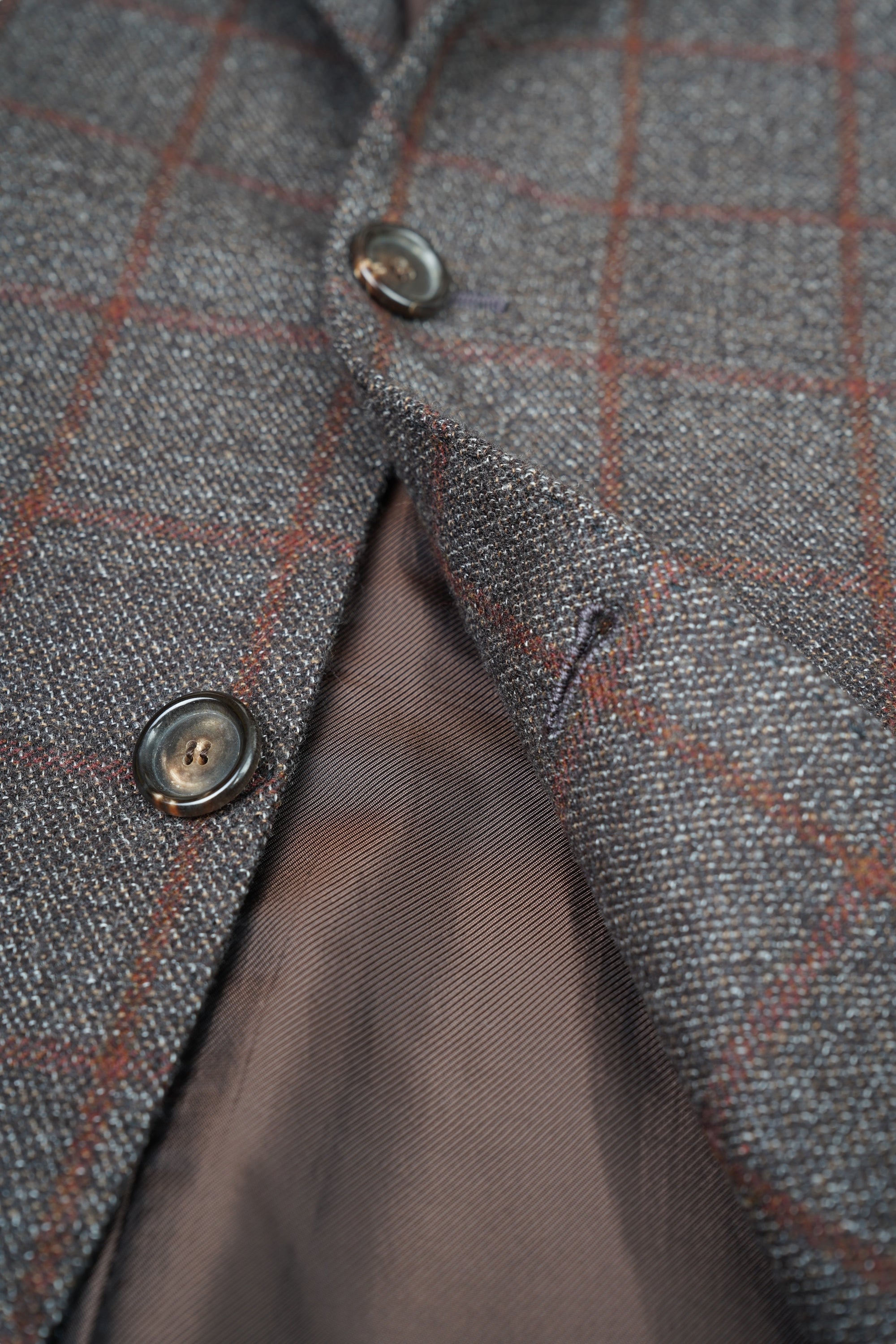 Cesare Attolini Veste en cachemire pour homme glencheck