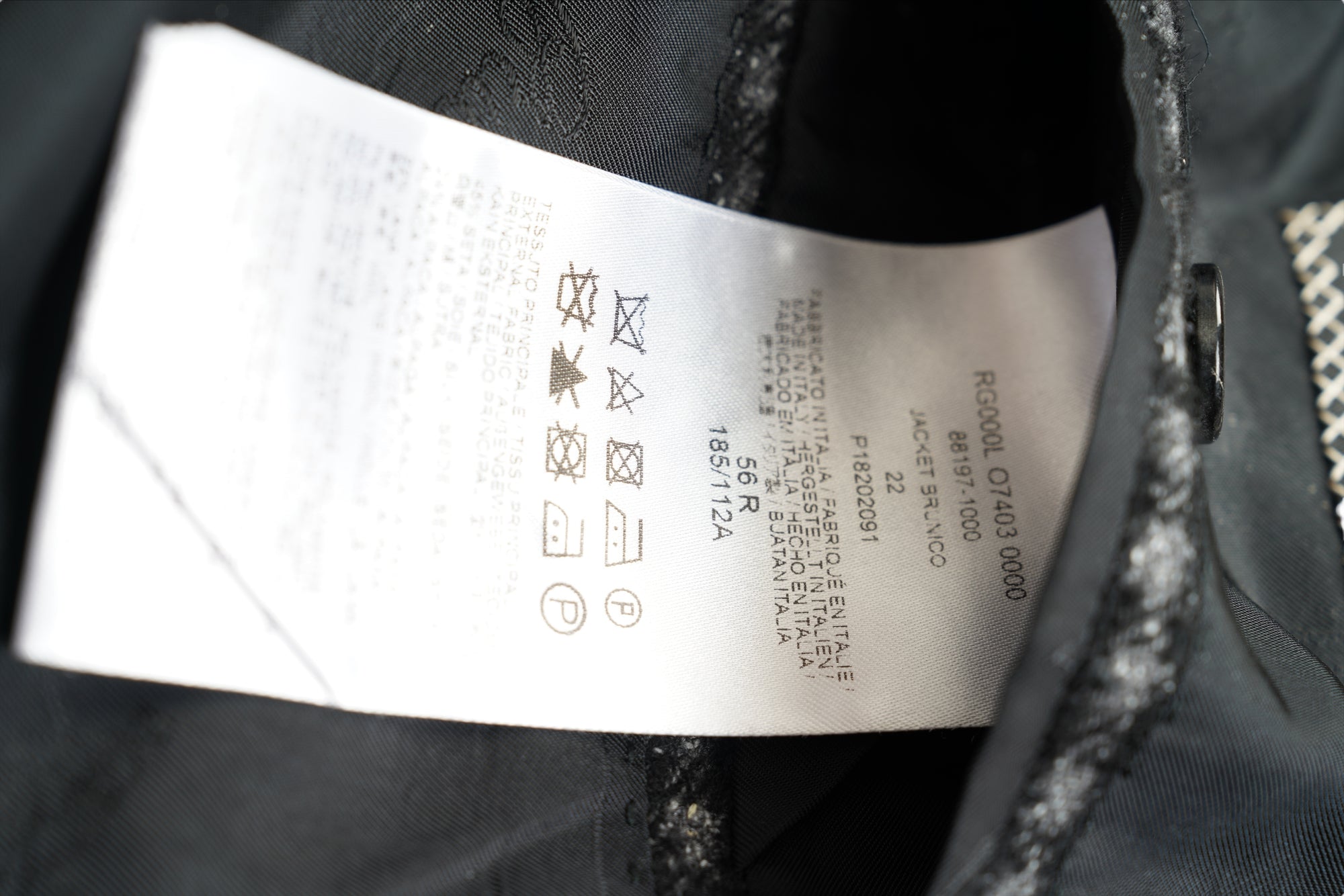 Brioni Veste Veste en soie alpaga mélange avec cachemire hiver hommes Brunico