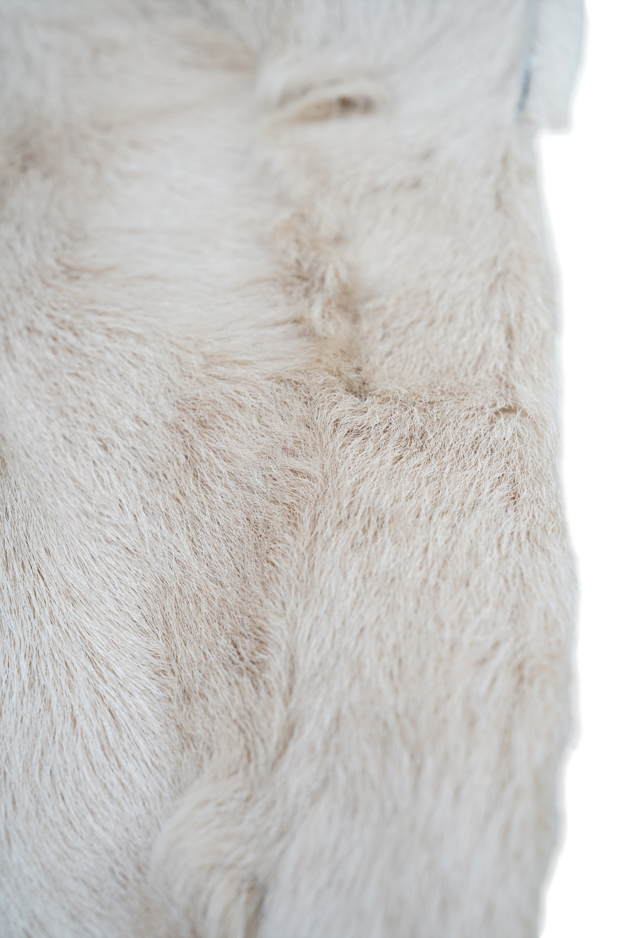Brunello Cucinelli manteau de fourrure femme beige fourrure véritable