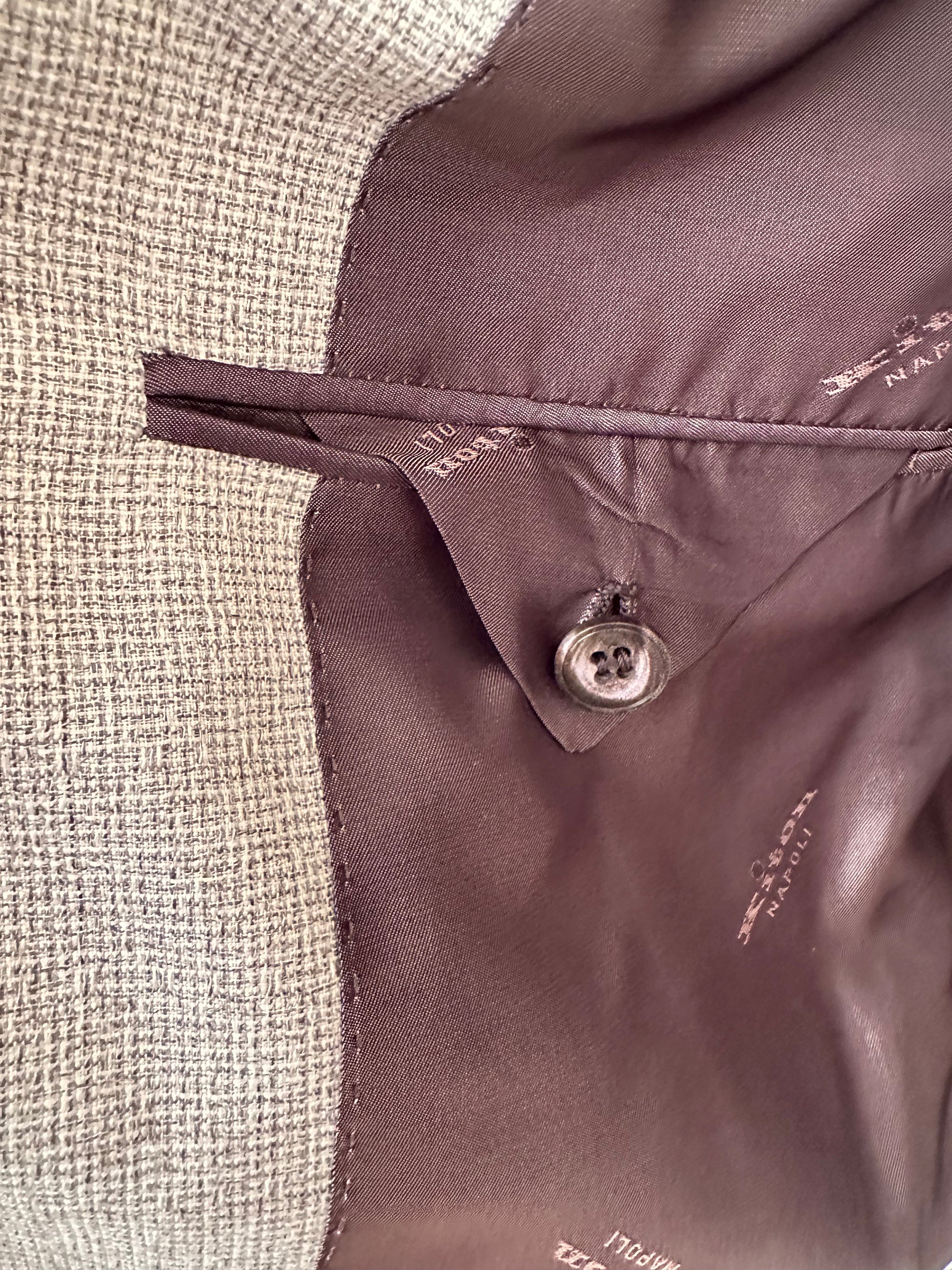 Kiton jacket cashmere/silk