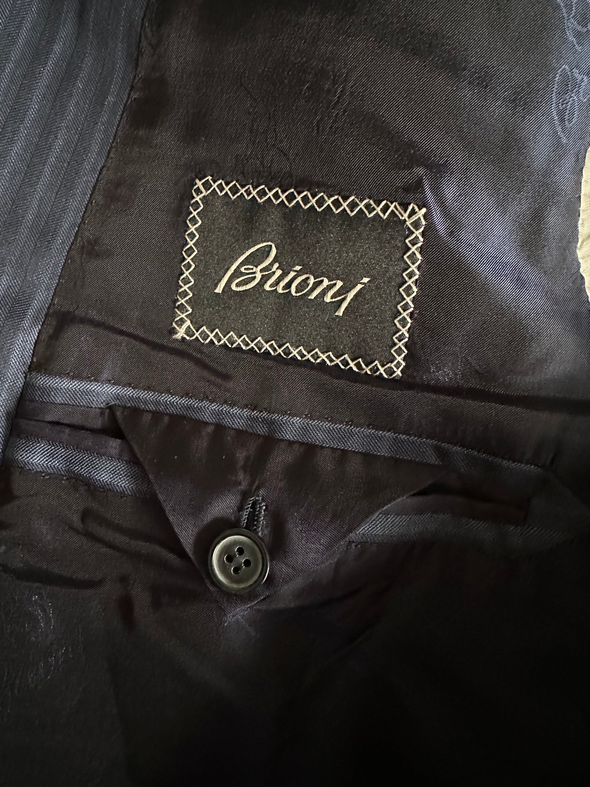 Veste Brioni 52 Large laine vierge/soie