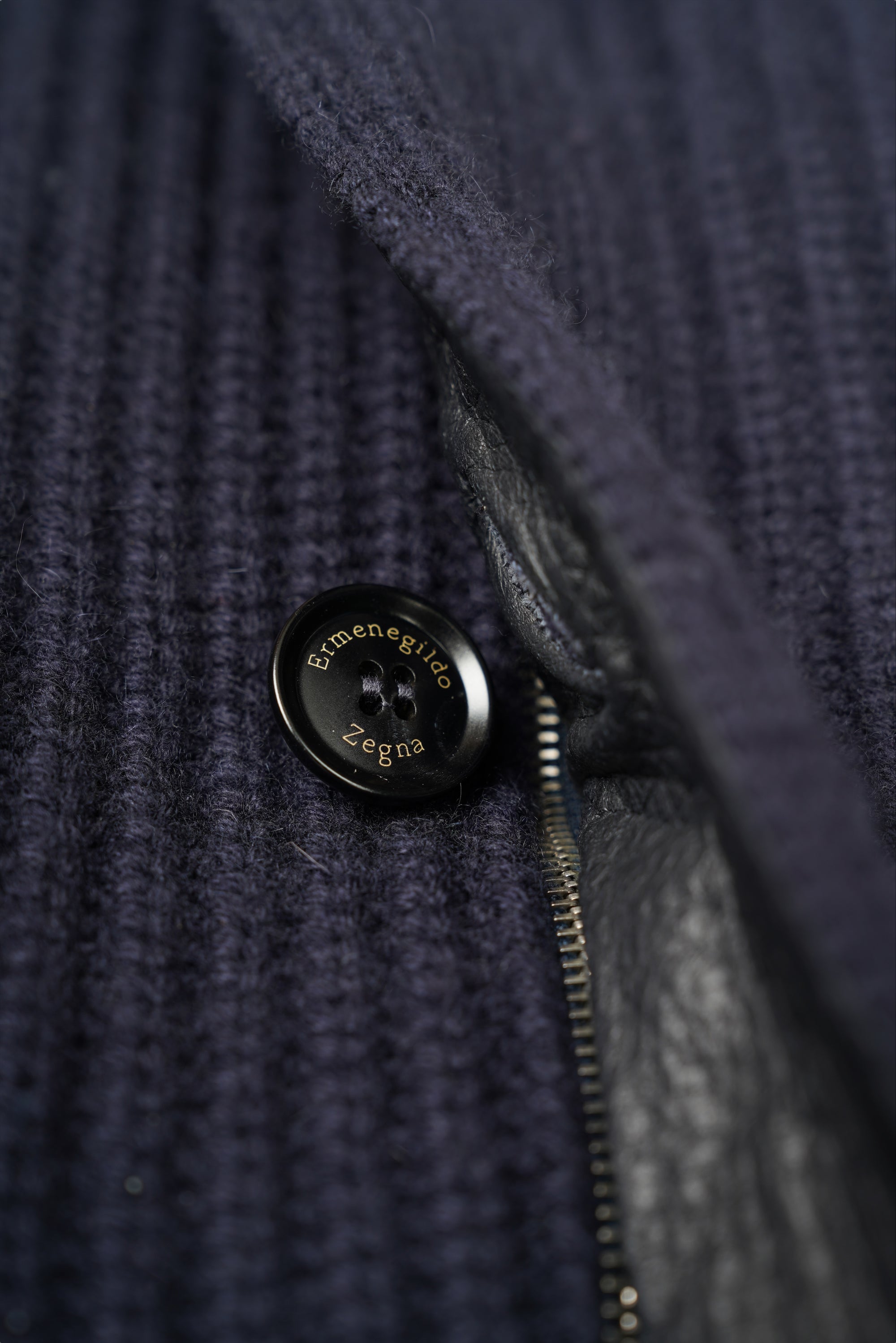 Veste Zegna Chore en jersey de laine et de coton