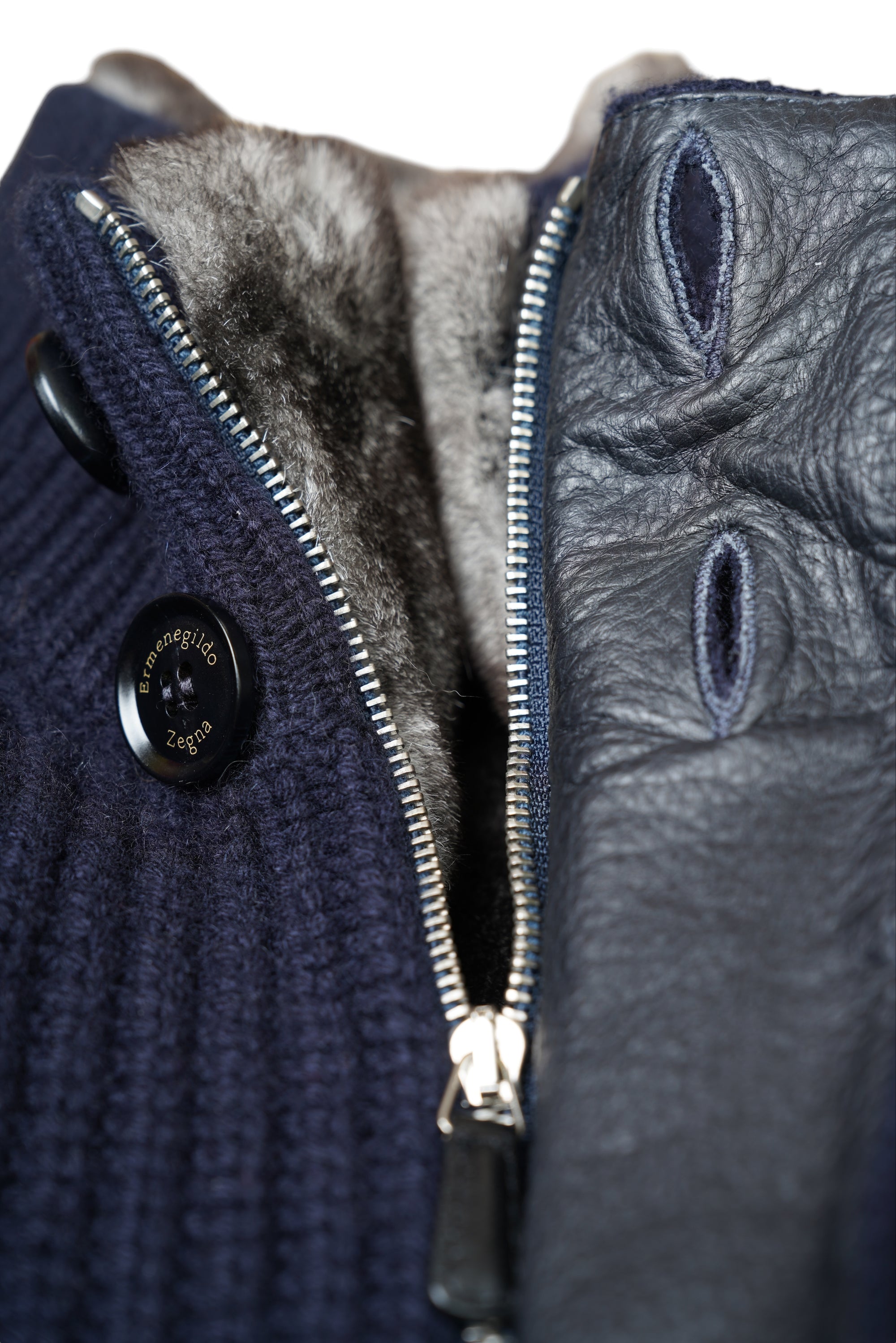 Veste Zegna Chore en jersey de laine et de coton