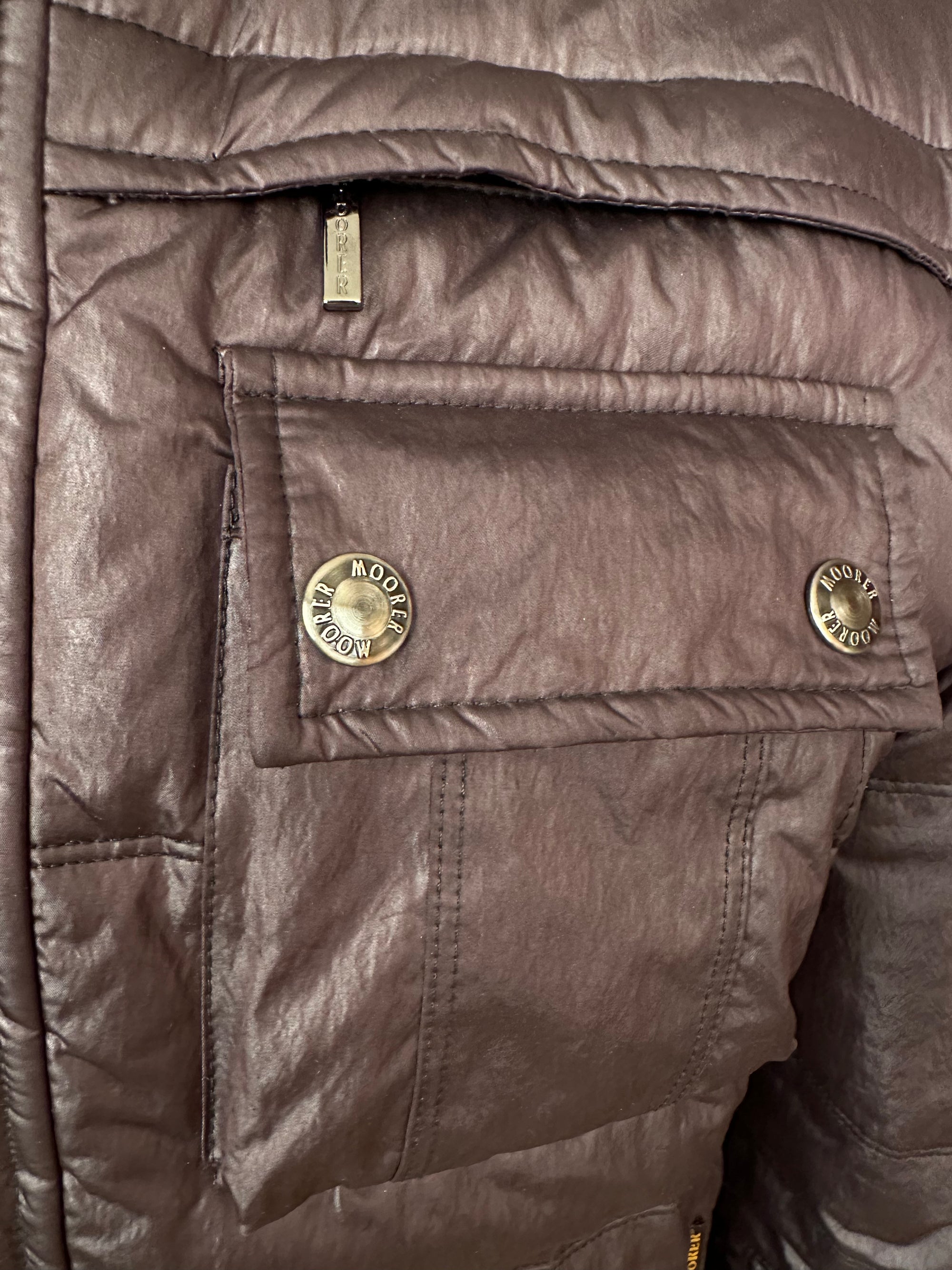 Veste bomber en duvet Moorer