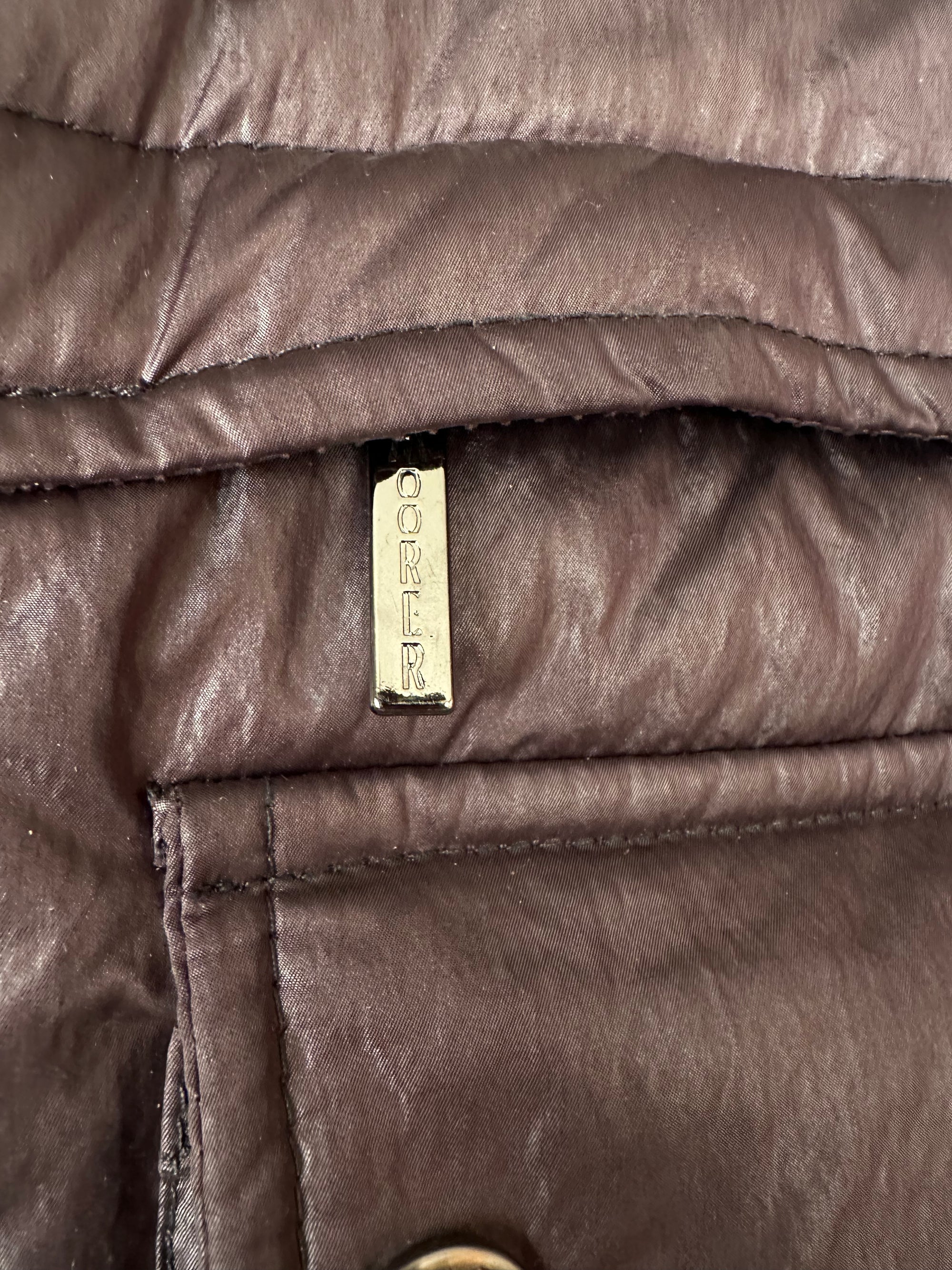 Veste bomber en duvet Moorer