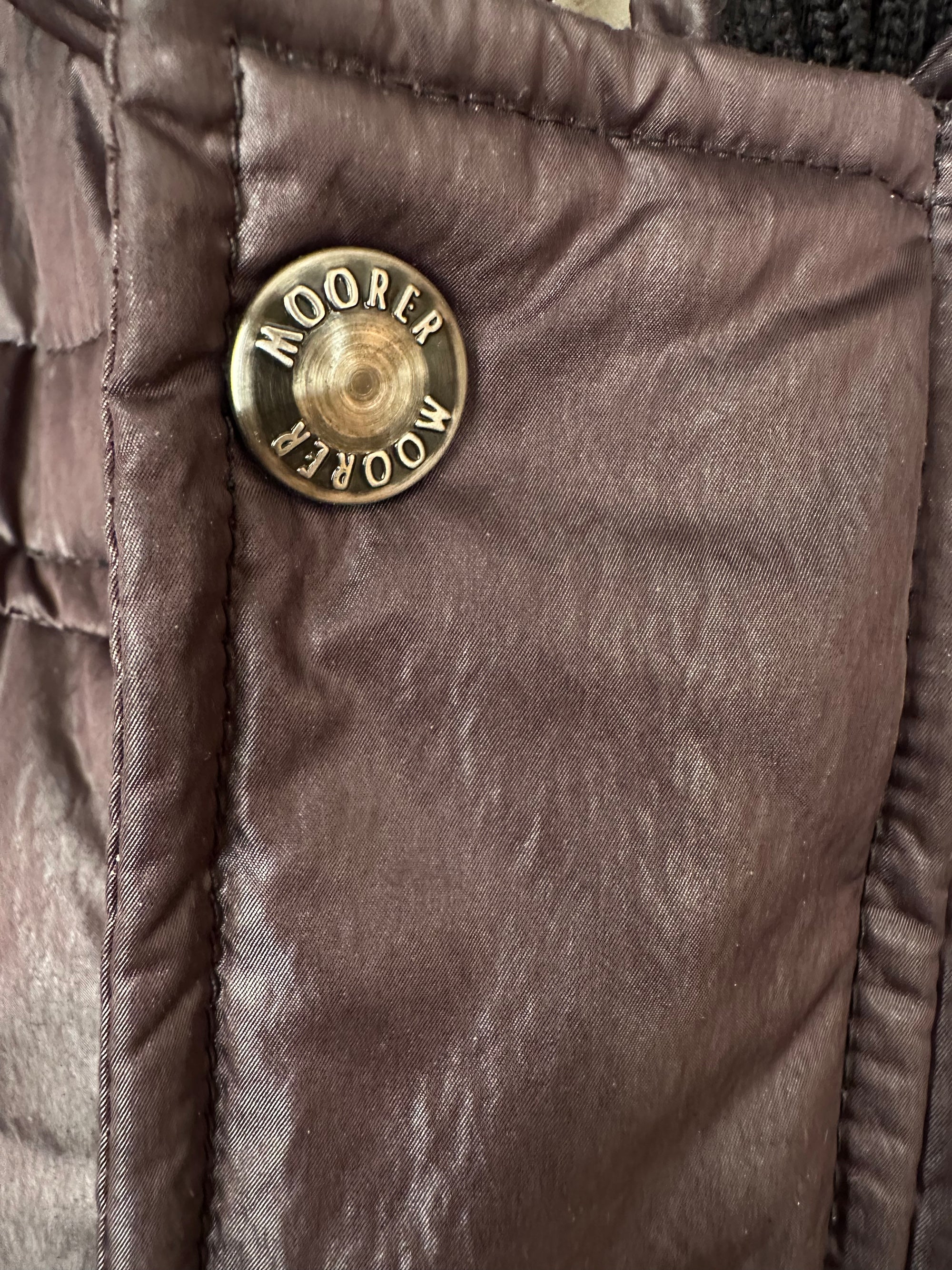Veste bomber en duvet Moorer