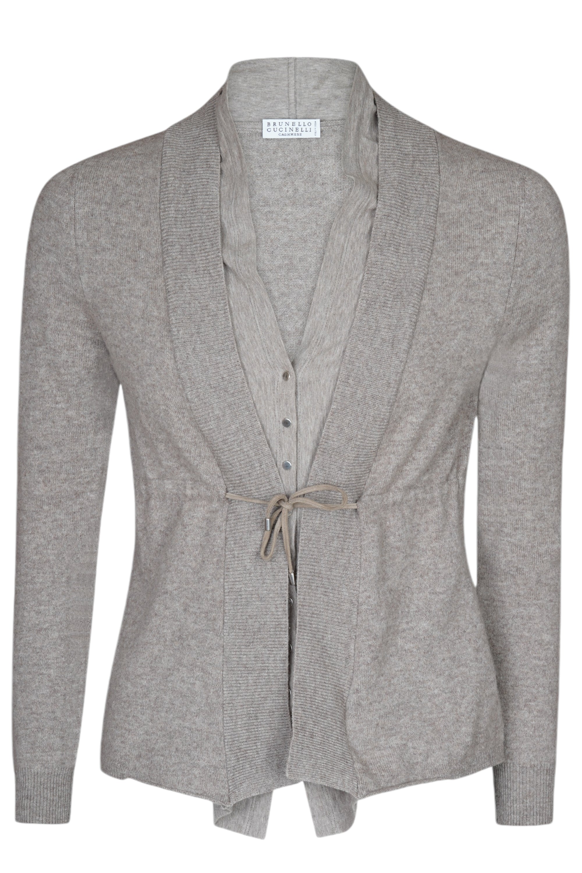 Brunello Cucinelli Cardigan Veste Femme Lin/Soie Dazzling
