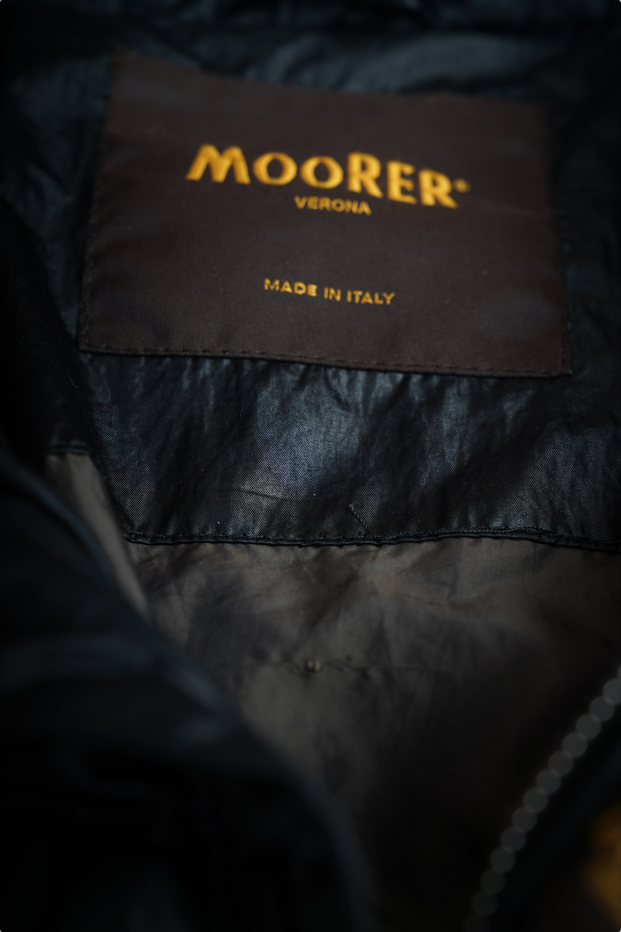 Veste bomber en duvet Moorer