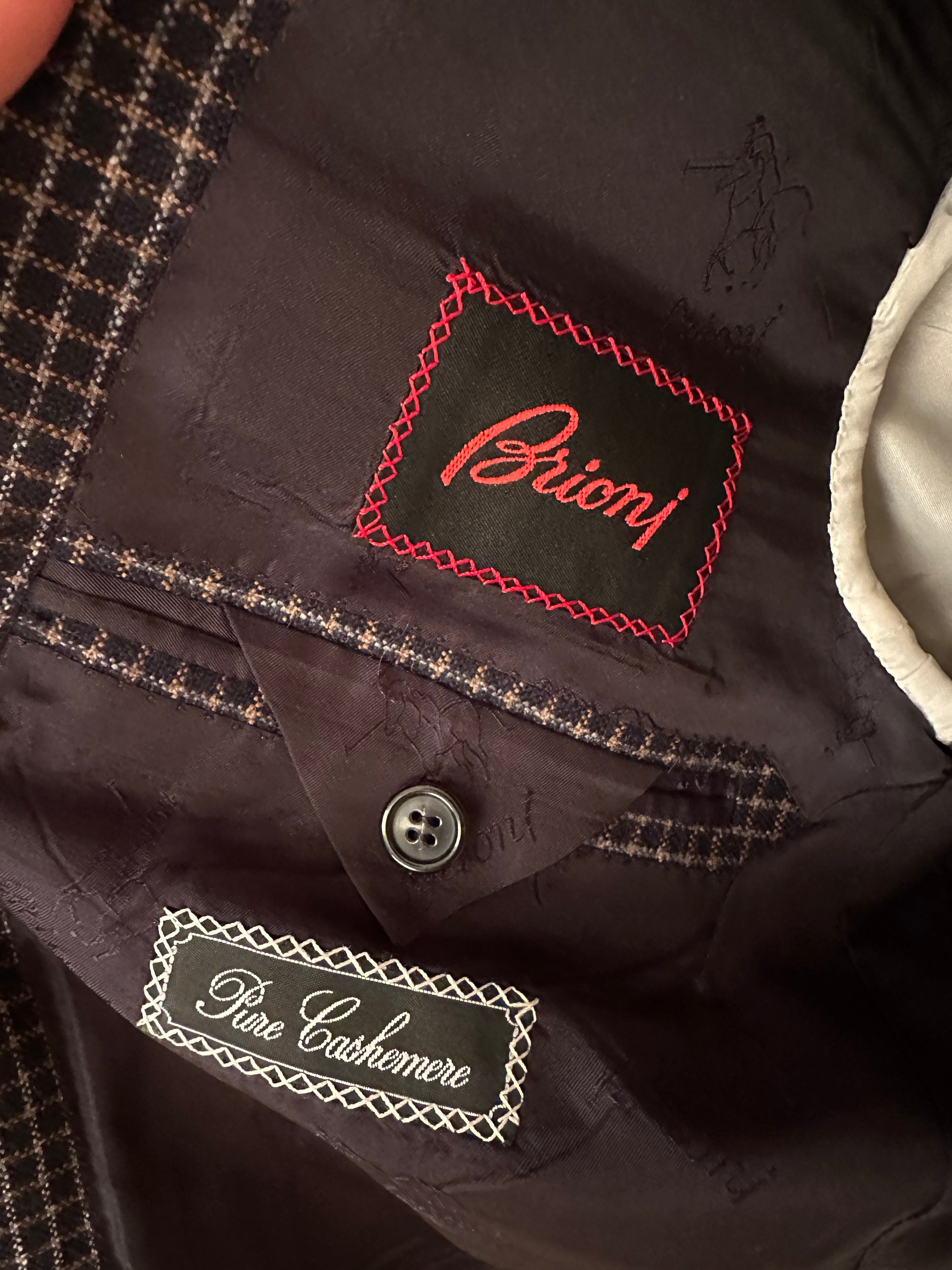 Brioni Veste Blazer Cachemire